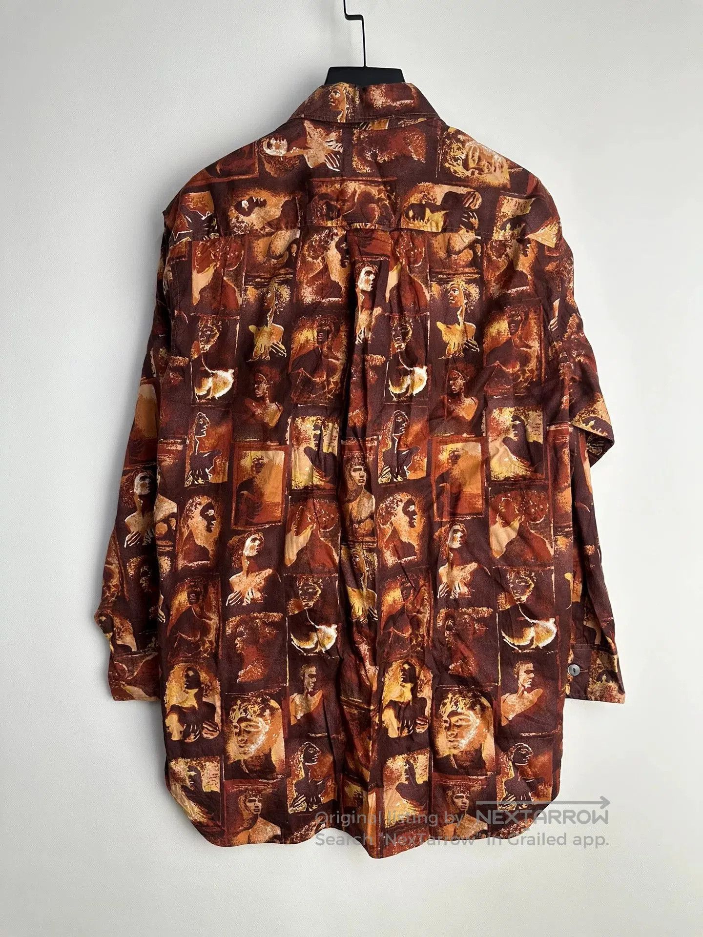 Jean Paul Gaultier Jean Paul Gaultier Printed Oversized Shirt. Size US M / EU 48-50 / 2 - 6 Thumbnail