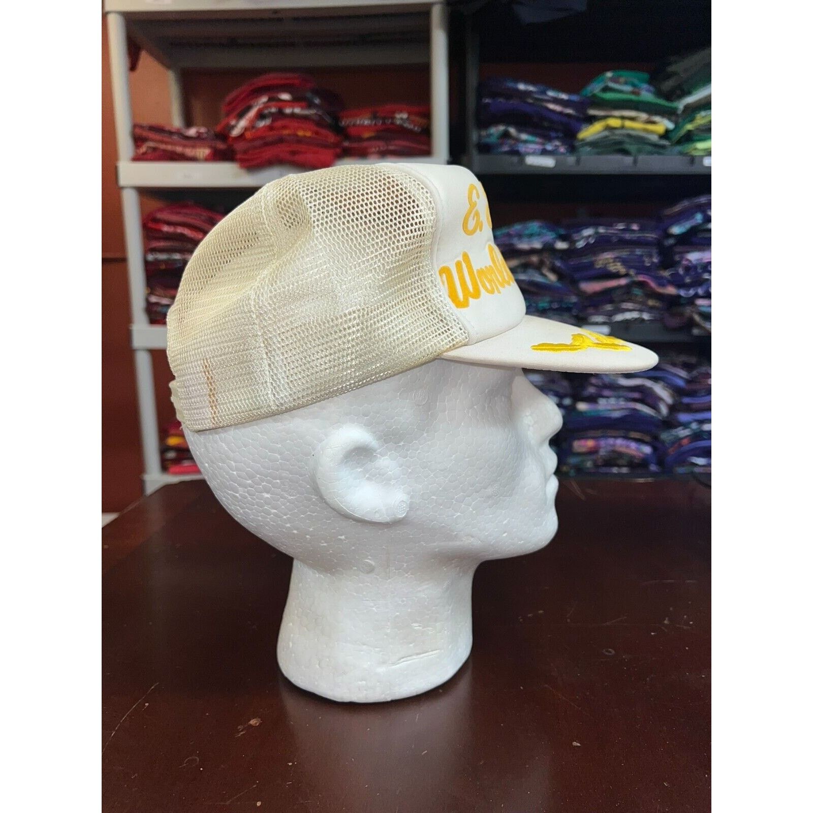 Vintage Vintage Scrambled Egg Hat Snapback Trucker Headquarters Size ONE SIZE - 6 Thumbnail