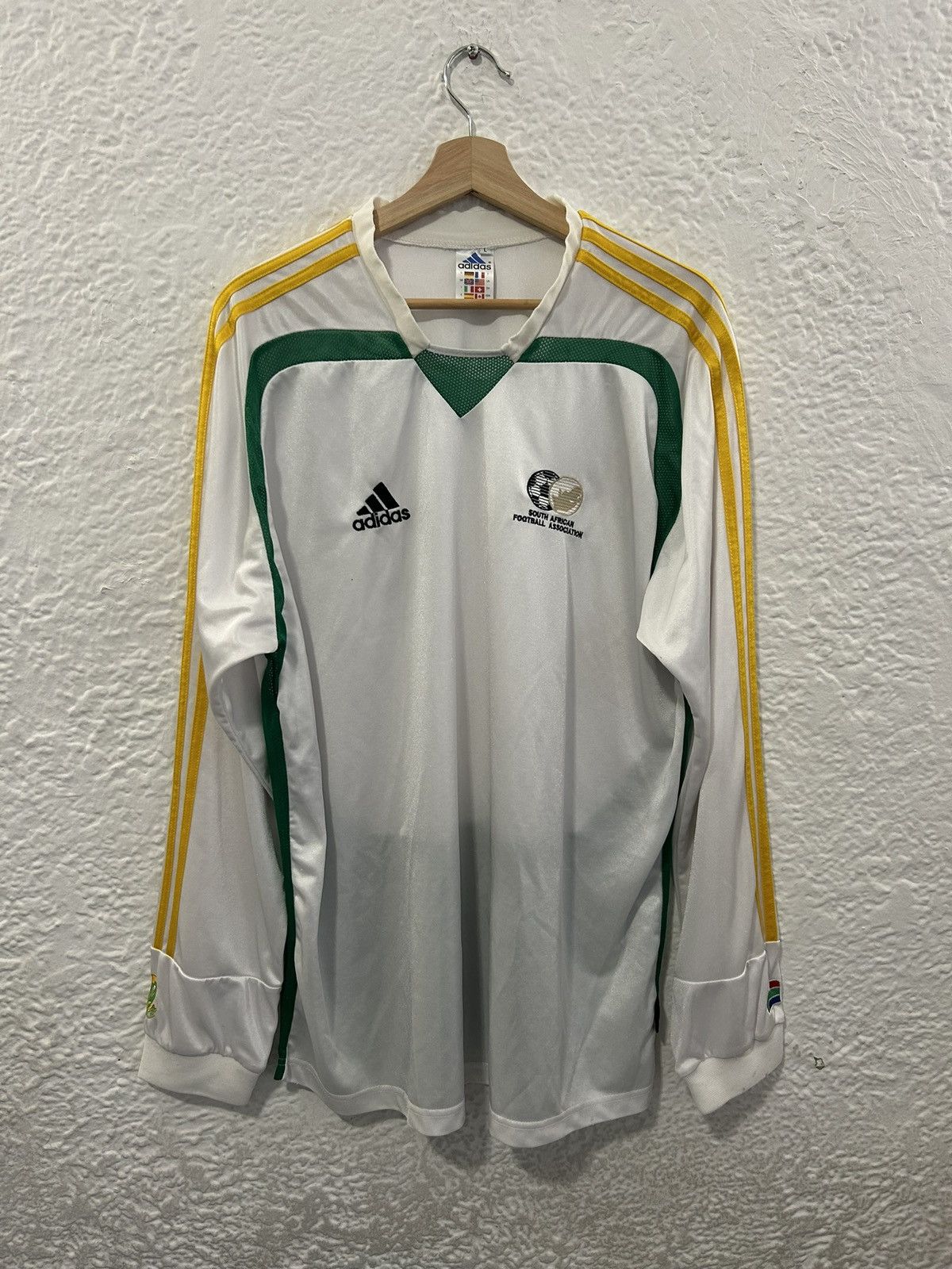 Adidas South Africa Adidas Longsleeve Away Kit Size US L / EU 52-54 / 3 - 1 Thumbnail