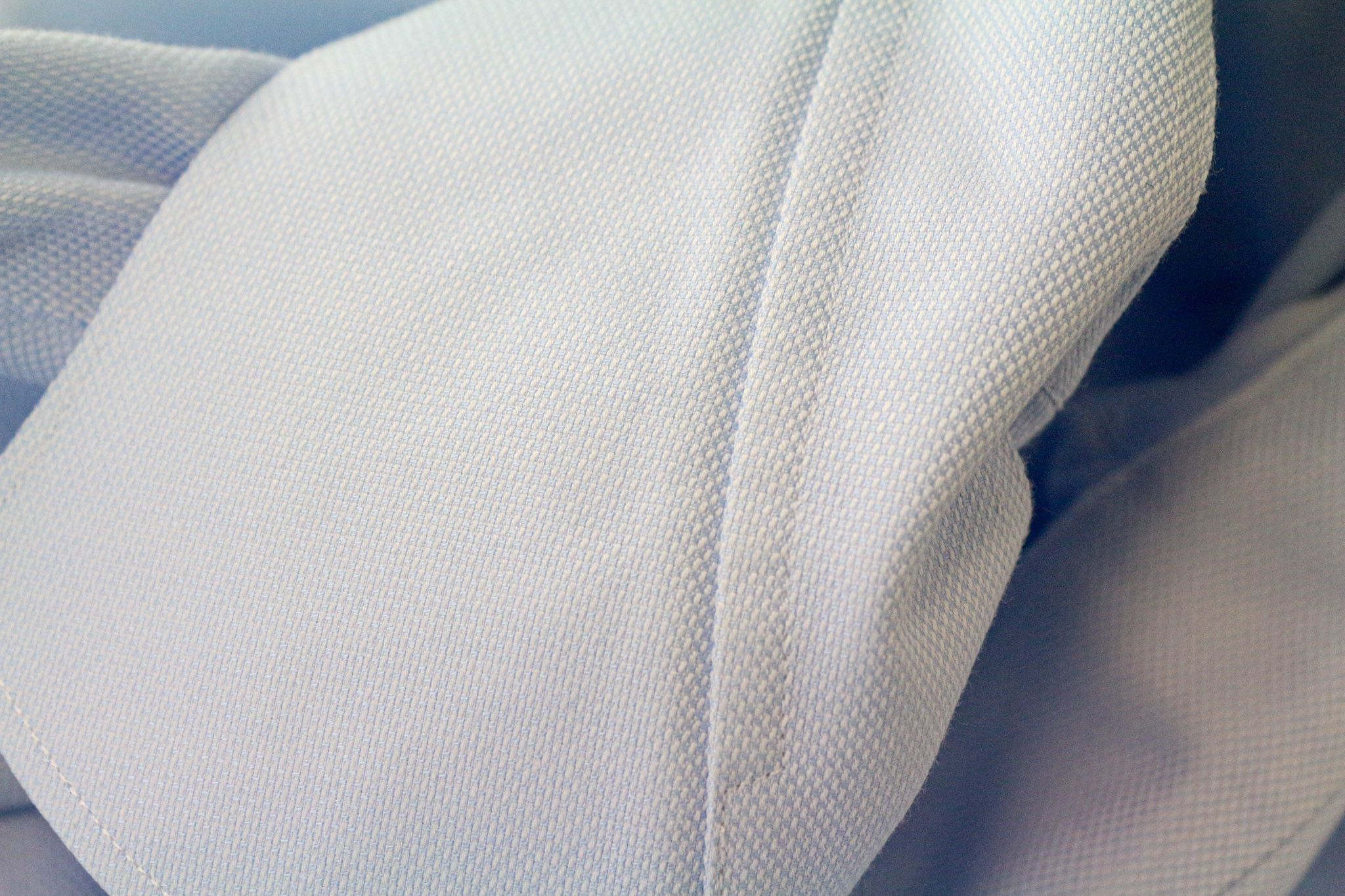 Suitsupply 37/14 1/2 Slim Fit Blue Cotton Button-Up Shirt 79361 Size 38R - 8 Thumbnail