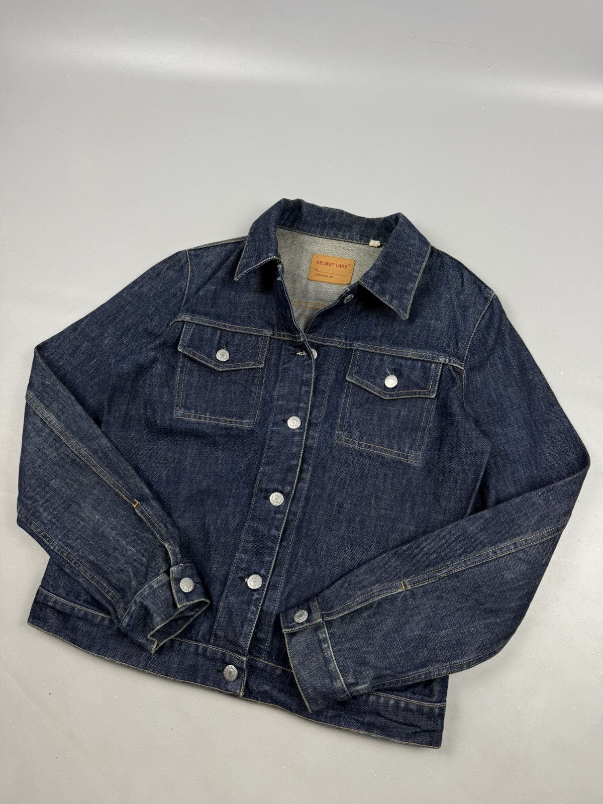 Helmut Lang Helmut lang denim jacket classic women outwear size S Size S / US 4 / IT 40 - 2 Thumbnail