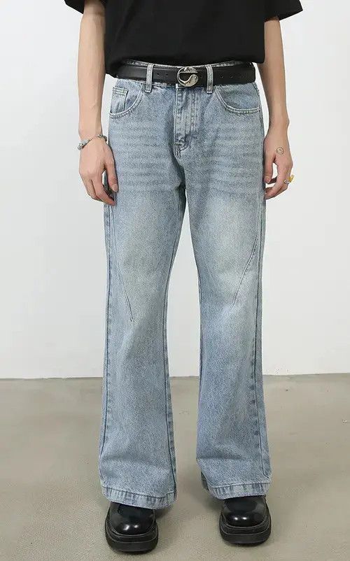 Jean Flared Baggy Denim Jeans Size US 28 / EU 44 - 7 Thumbnail