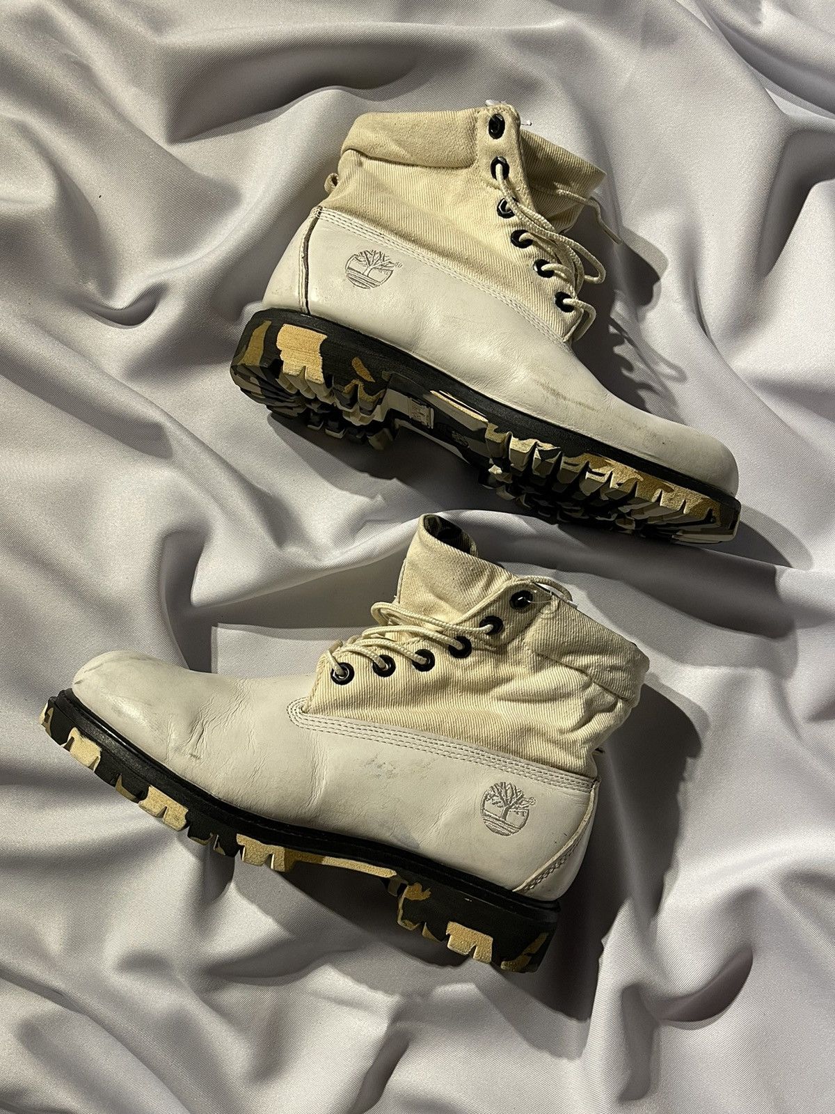 Timberland TIMBERLAND BOOTS WHITE CAMO Size US 7.5 / EU 40-41 - 3 Thumbnail