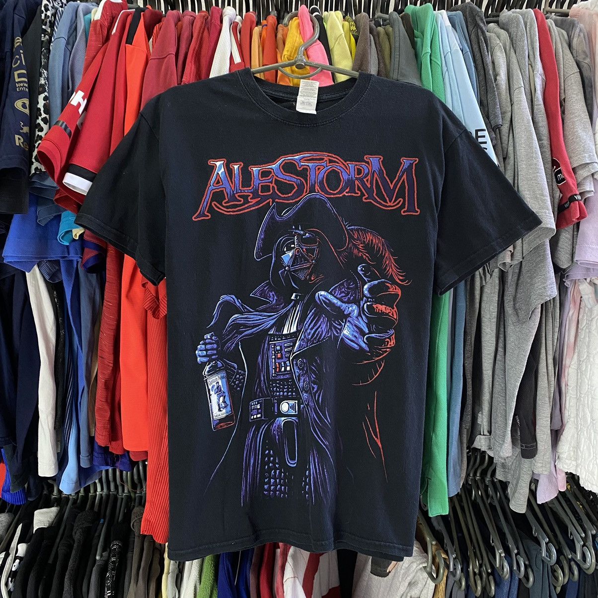 Band Tees Vintage Alestorm Star Wars Darth Vader 90’s rock band tee Size US M / EU 48-50 / 2 - 1 Thumbnail