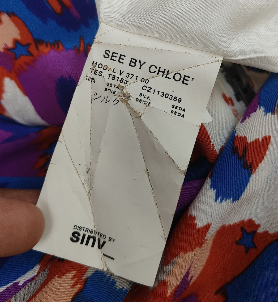 Chloe See by Chloe Silk Dress Size XS / US 0-2 / IT 36-38 - 8 Thumbnail