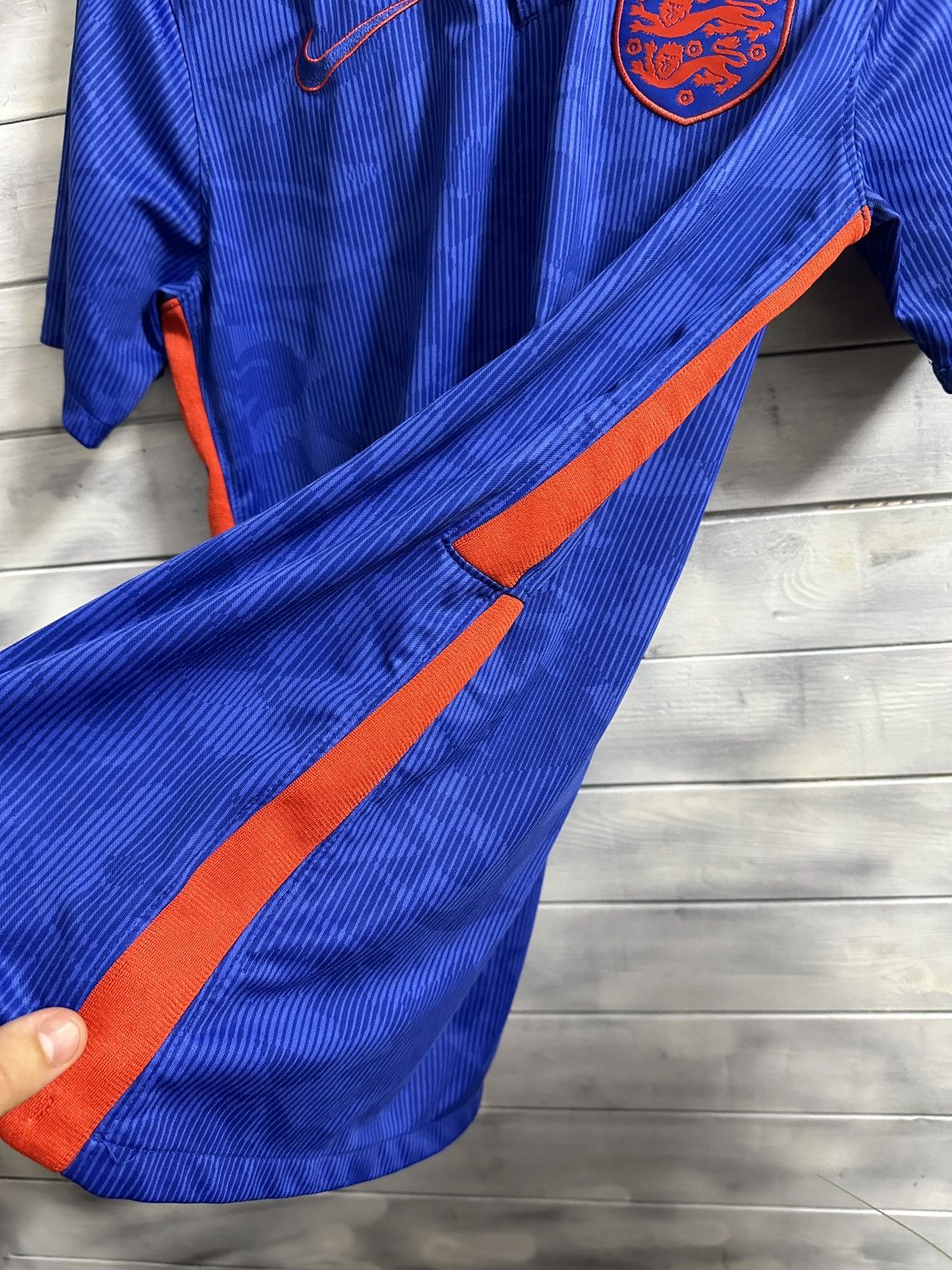 Nike Rare Soccer Jersey Nike England Fool Print Swoosh Size US M / EU 48-50 / 2 - 9 Thumbnail