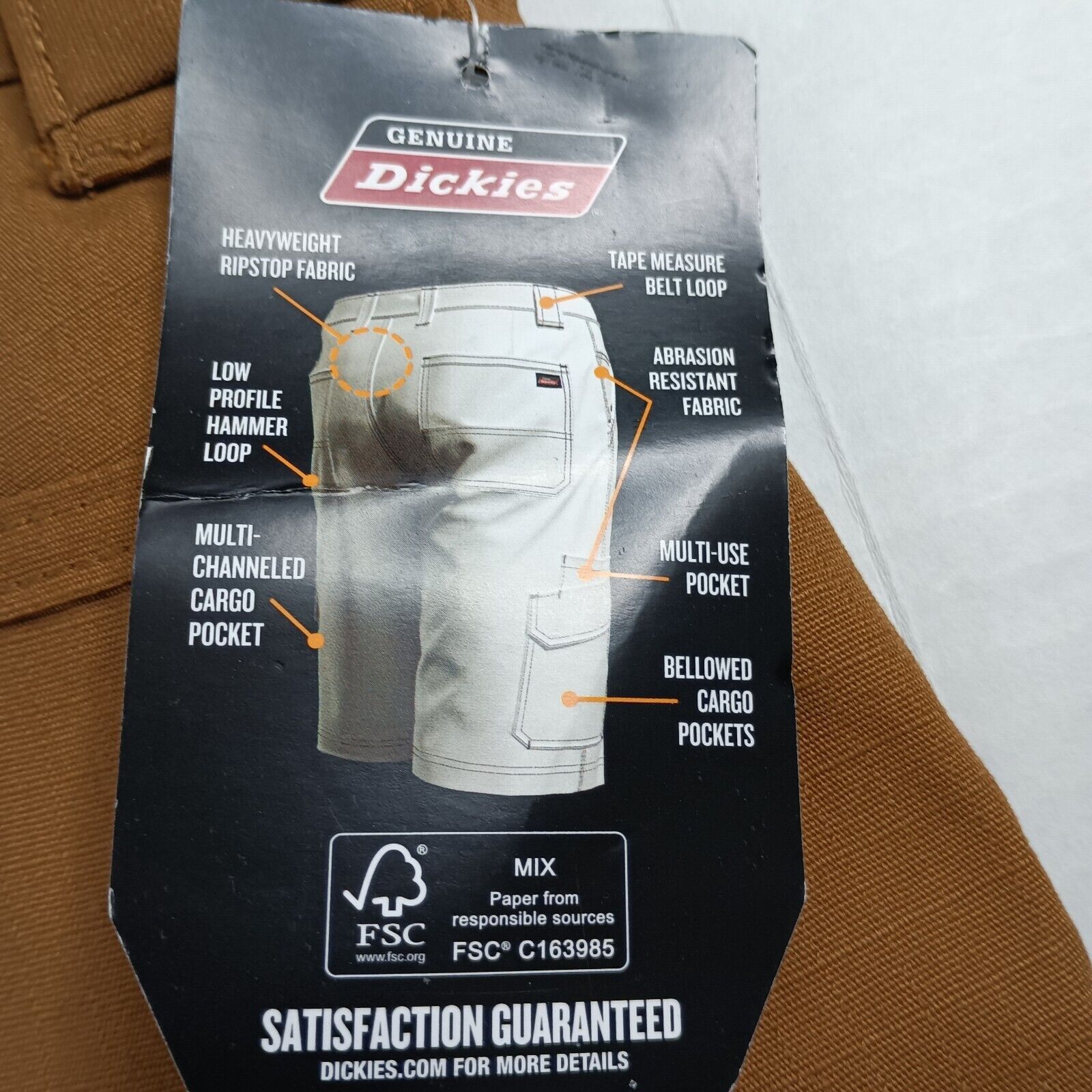 Dickies Dickies Ripstop Ultimate Cargo Short Men's 42 Relaxed Fit Size US 42 / EU 58 - 5 Thumbnail