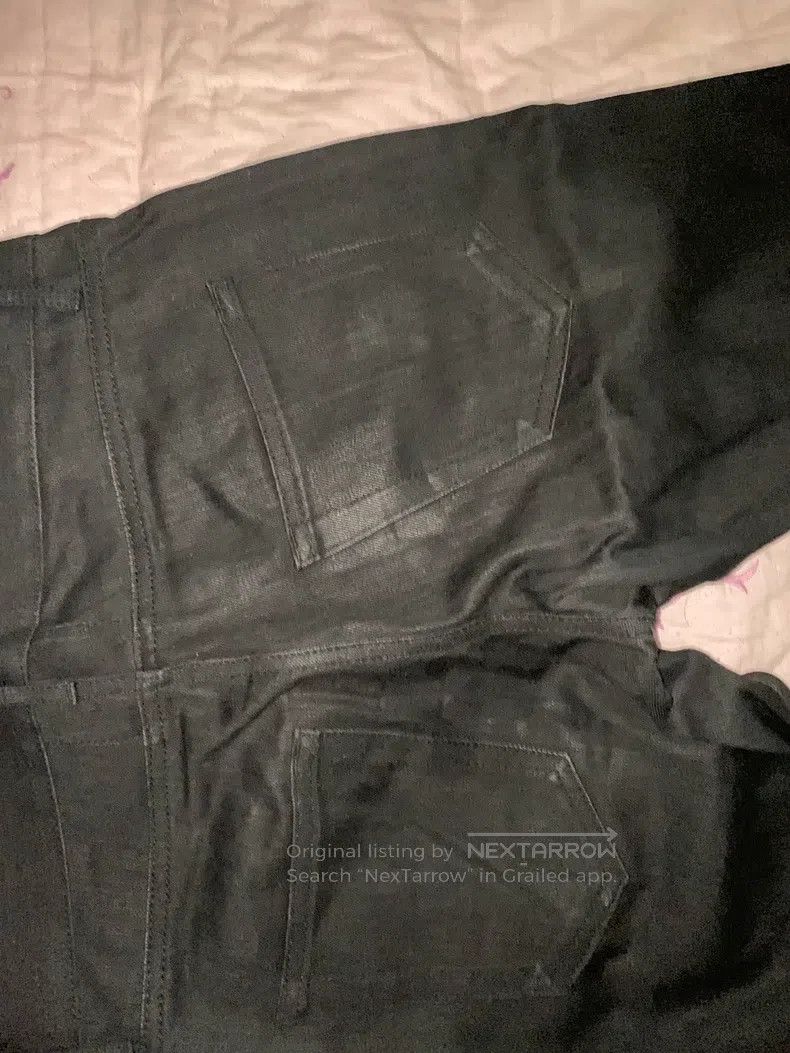 Saint Laurent Paris Saint Laurent Paris Waxed wash cut denim pants i Size US 30 / EU 46 - 7 Thumbnail