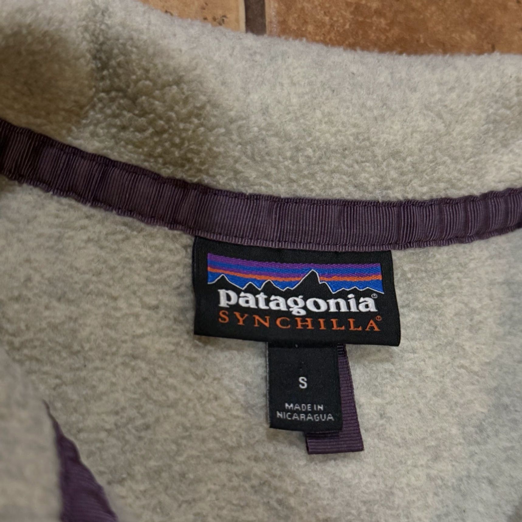 Patagonia VINTAGE Patagonia Snap-T Fleece Jacket Grey Pullover Sweater Mens Small Synchilla VTG Size US S / EU 44-46 / 1 - 5 Thumbnail