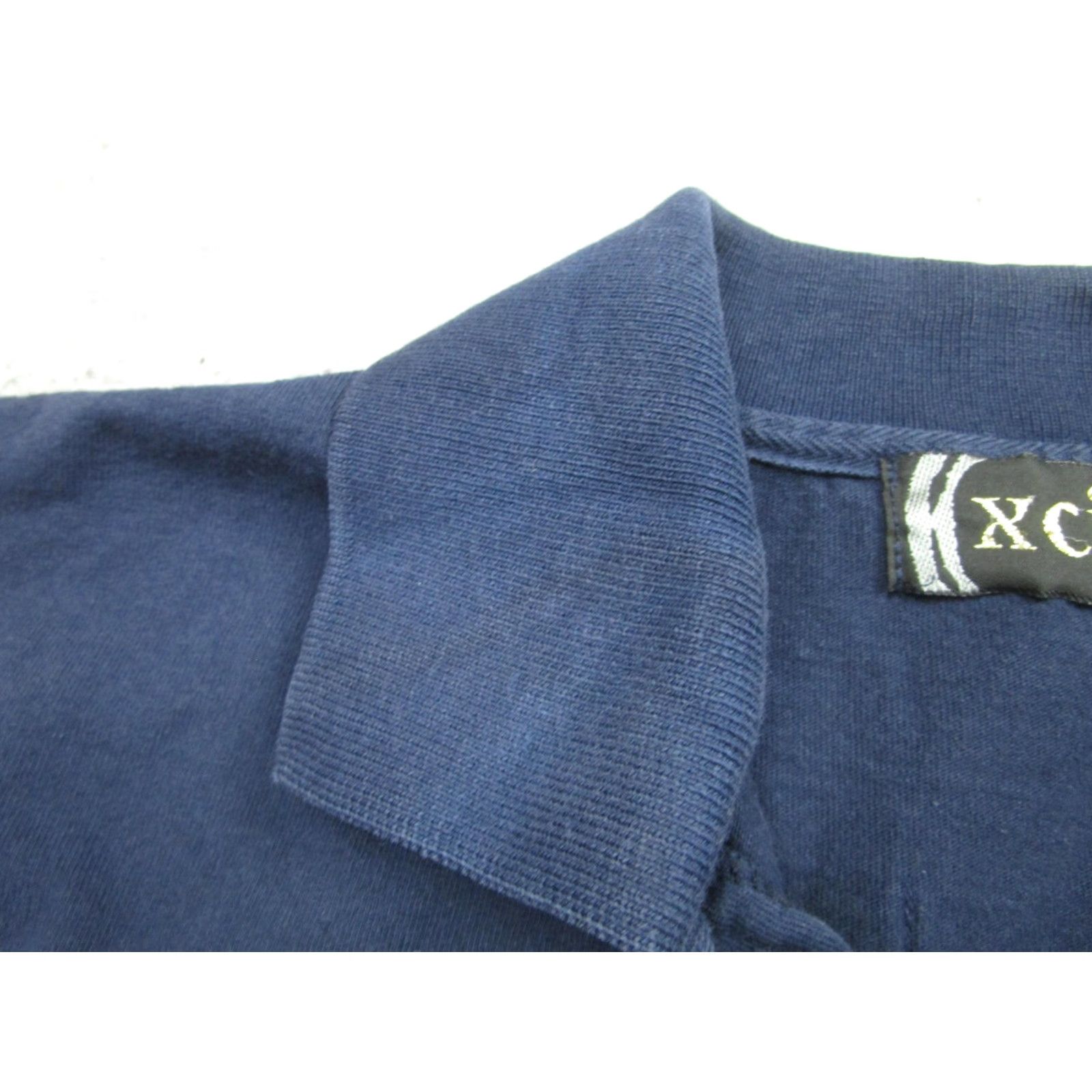 Vintage VINTAGE Xcit Shirt Womens Large Navy Blue Button-Up Long Sleeve Made USA Casual Cotton Women’s Large Navy Button Front Size L / US 10 / IT 46 - 6 Thumbnail