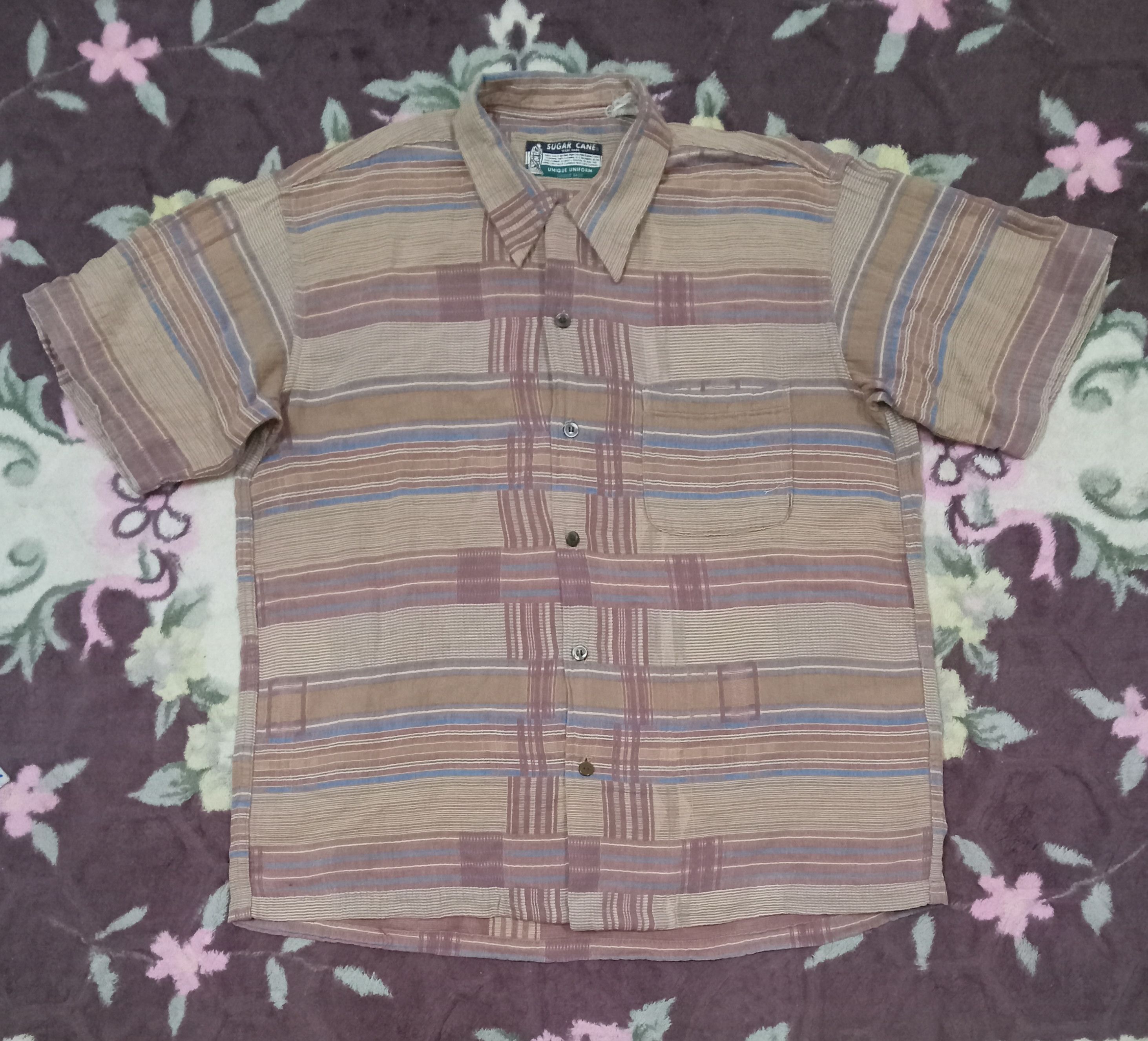 Japanese Brand × Sugar Cane Vintage Sugar Cane Shirt Size US XL / EU 56 / 4 - 1 Thumbnail