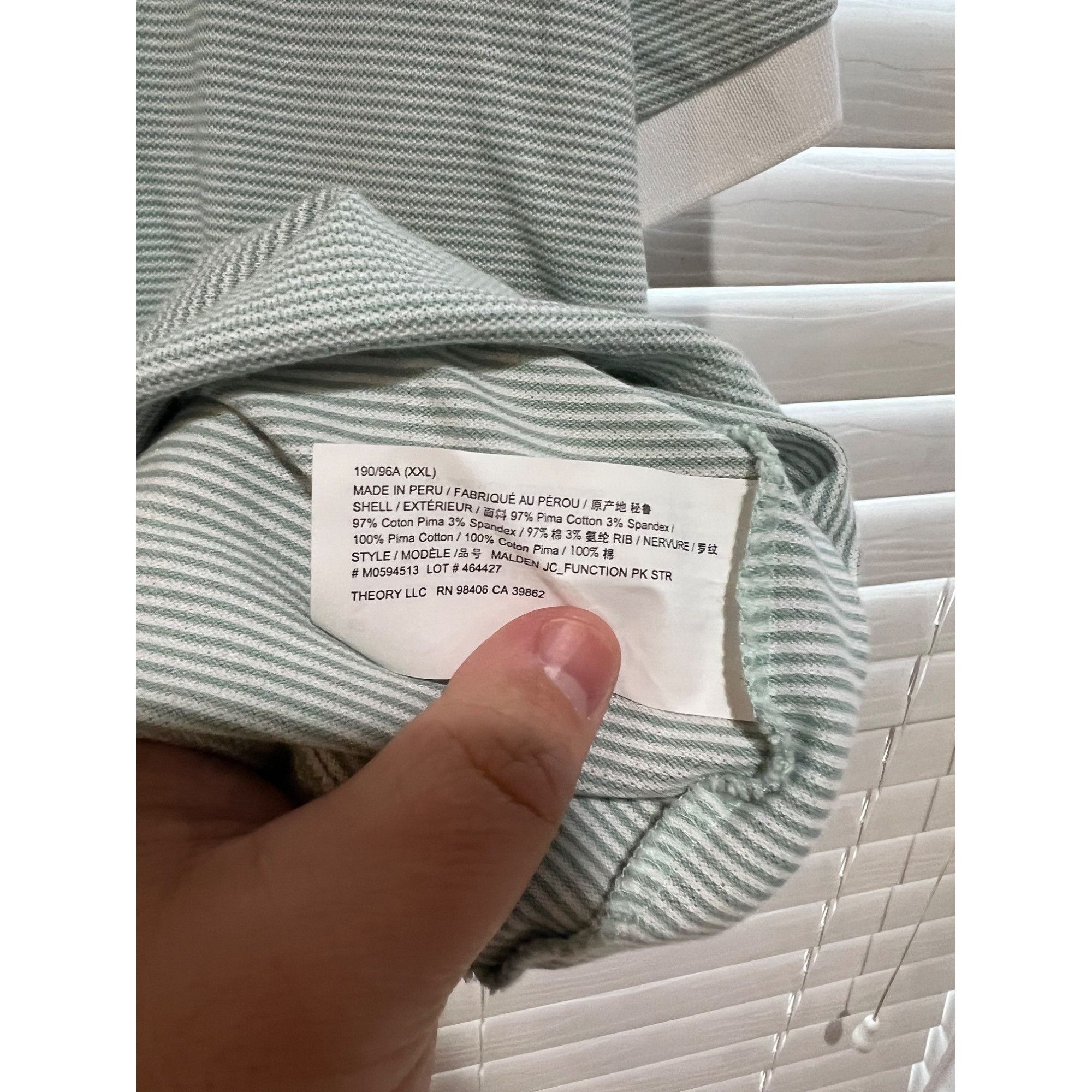 Theory Theory Polo Shirt - Size XXL Size US XXL / EU 58 / 5 - 3 Thumbnail