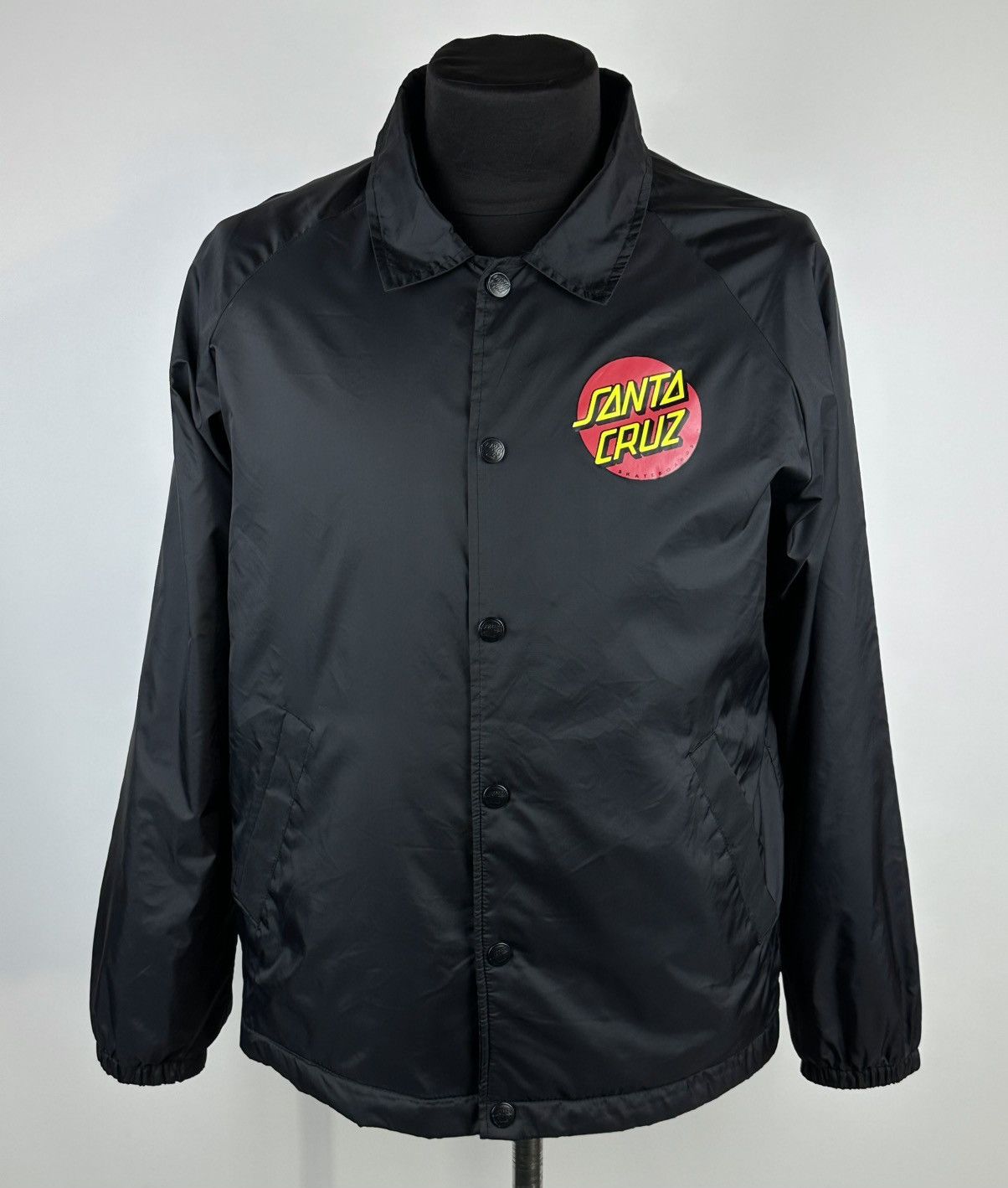 Santa Cruz Skateboards Santa Cruz Coach Jacket Overshirt Windbreaker Skateboard Size US L / EU 52-54 / 3 - 1 Thumbnail
