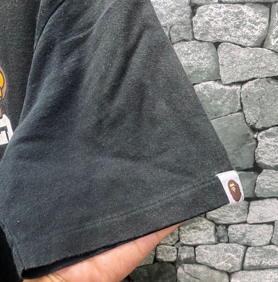 Bape 💥Best Offer💥Vintage A Bathing Ape x Baby Milo Tshirt Size US L / EU 52-54 / 3 - 6 Thumbnail