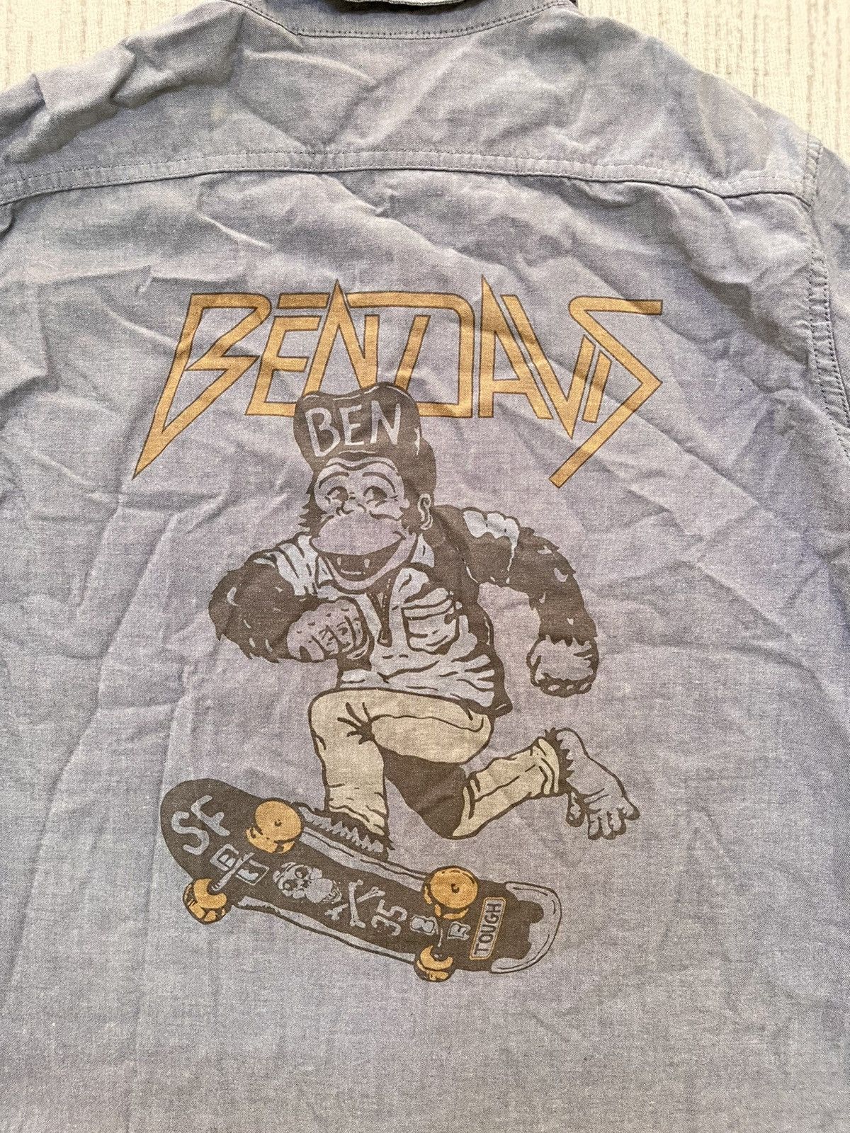 Ben Davis × Vintage Made in usa 90s ben davis anthrax parody Size US L / EU 52-54 / 3 - 3 Thumbnail