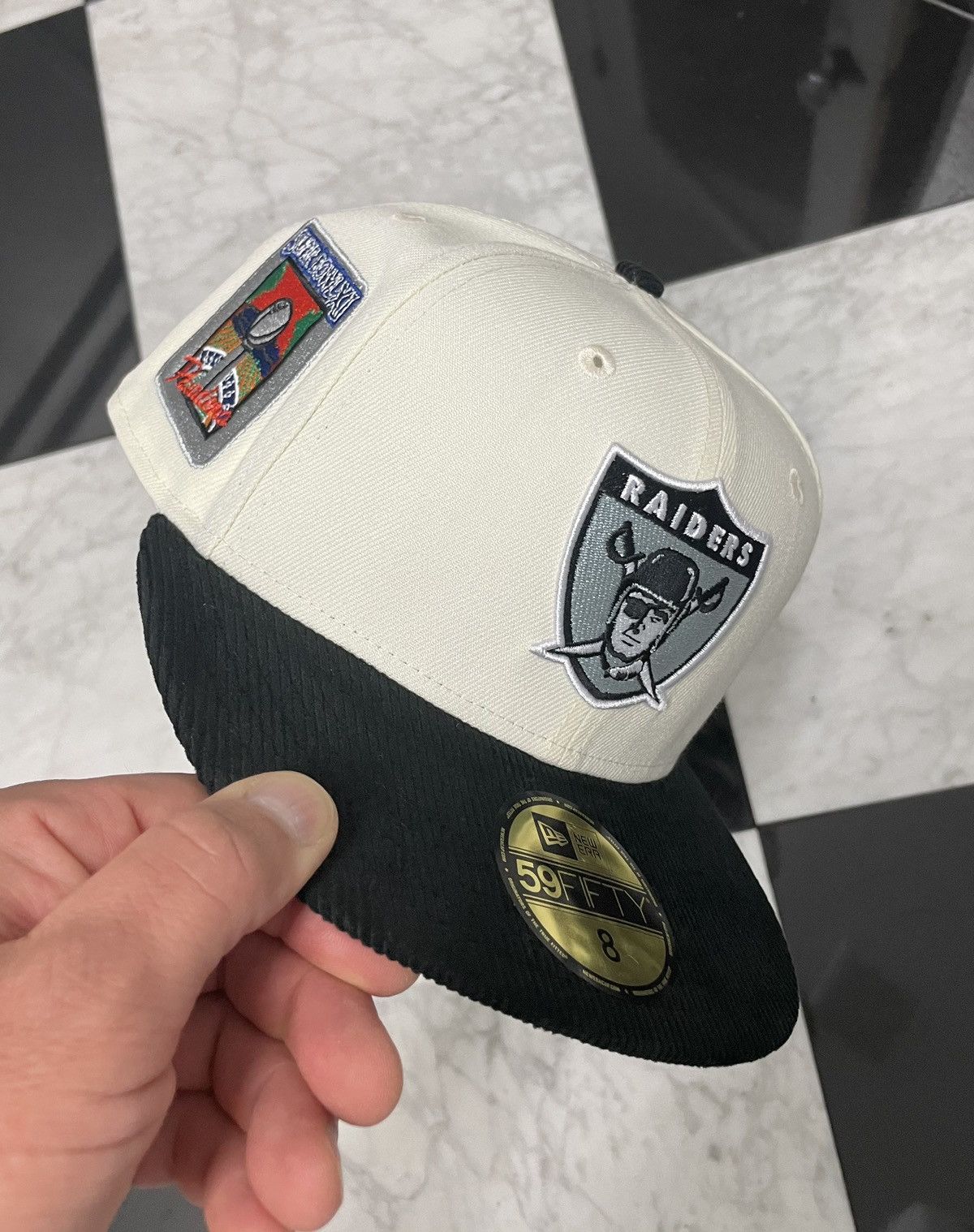 New Era 🔥 Raiders Fitted corduroy brim size 8 Size ONE SIZE - 1 Thumbnail