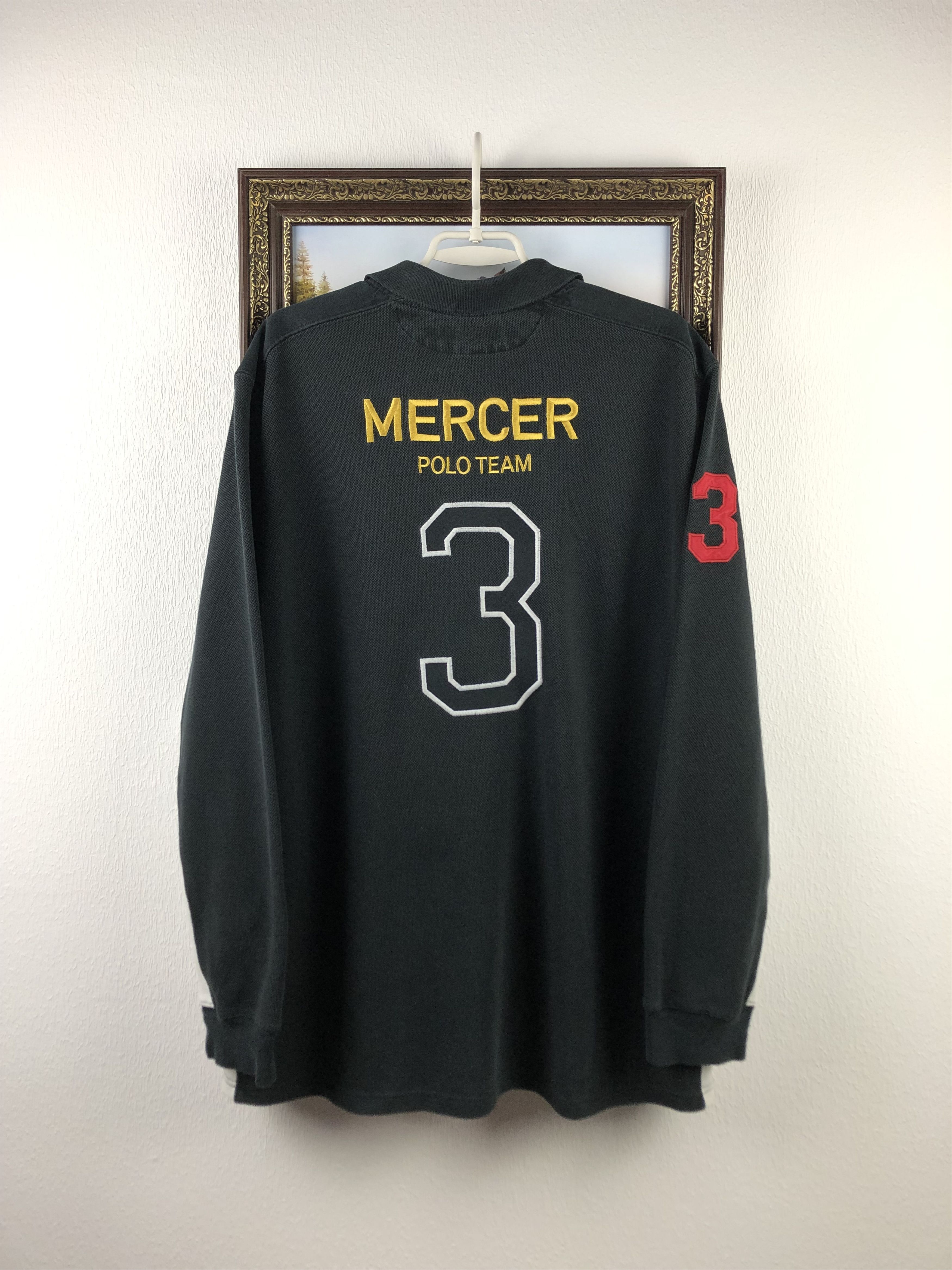 Polo Ralph Lauren Polo Ralph Lauren Shirt Black Mercer Team 3 Winter Challenge Size US XXL / EU 58 / 5 - 13 Thumbnail