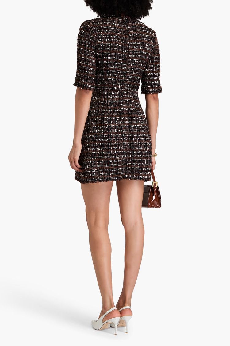 Dolce & Gabbana o1y0825 Mini Dress in Multicolor Size L / US 10 / IT 46 - 3 Thumbnail