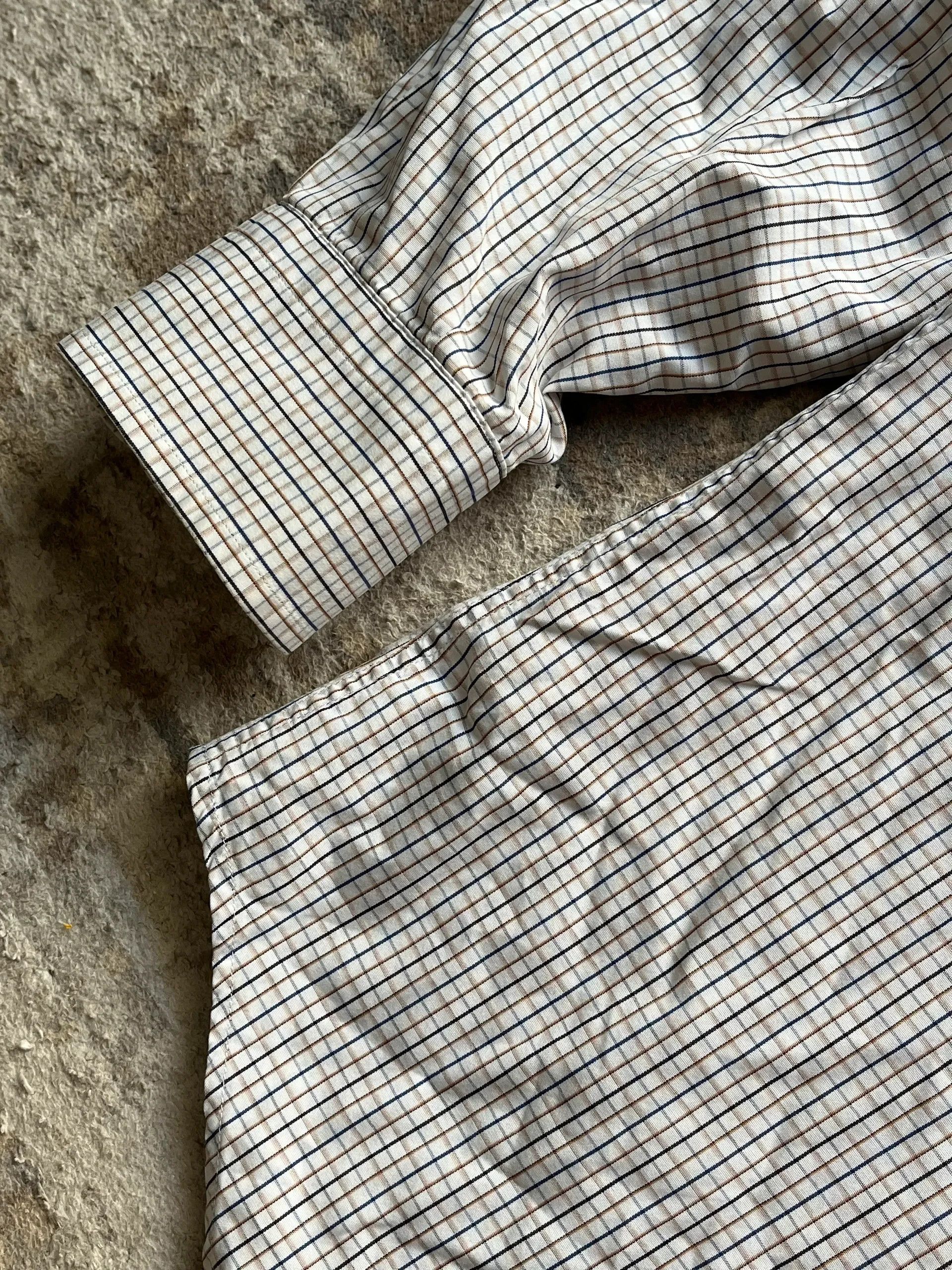 Burberry Burberry London Shirts Sz XL Plaid Cotton Size US XL / EU 56 / 4 - 8 Thumbnail