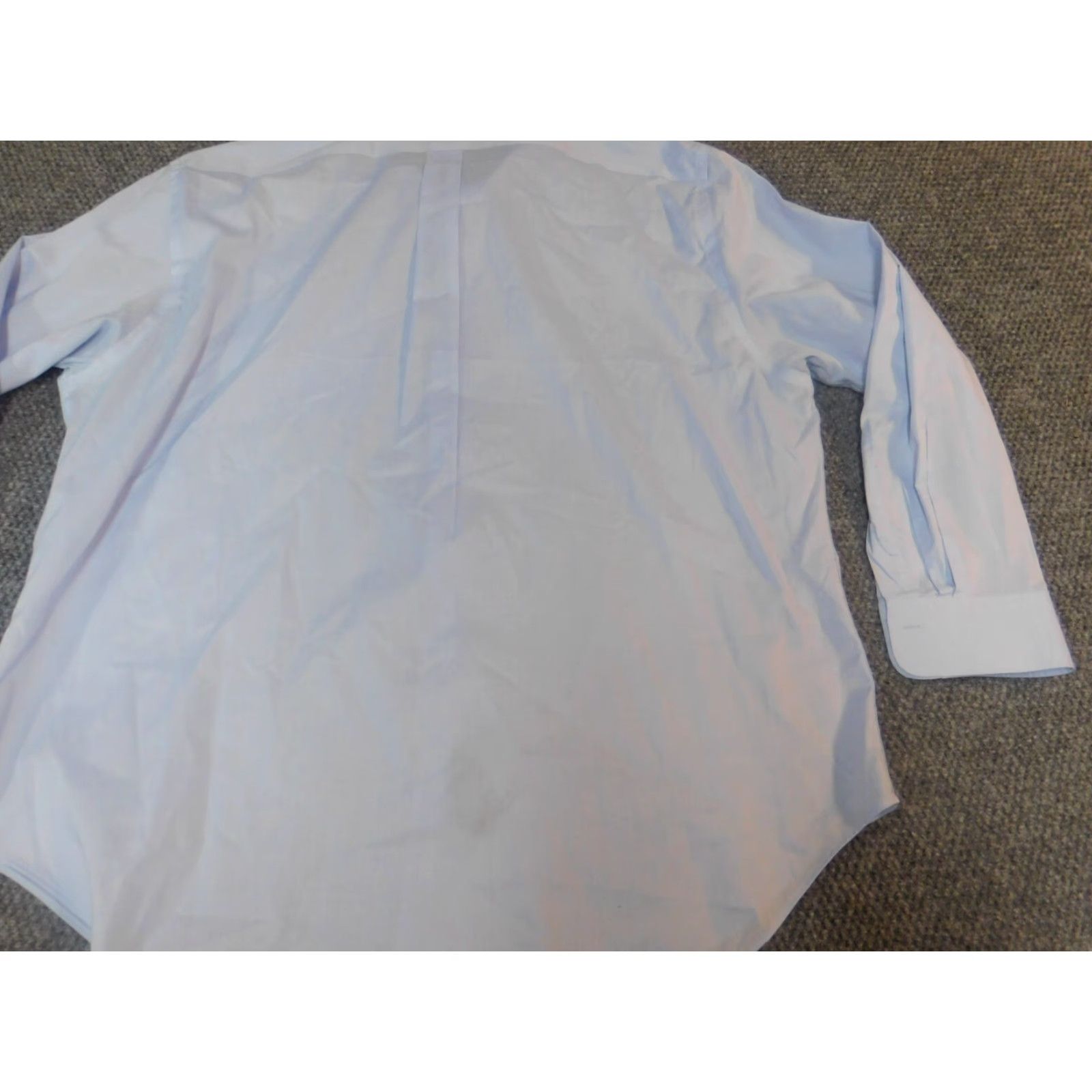 Ralph Lauren Lauren Ralph Lauren Mens Shirt 18 Blue Button-Down Knit Non-Iron Slim? Regular? Size US XXL / EU 58 / 5 - 7 Thumbnail