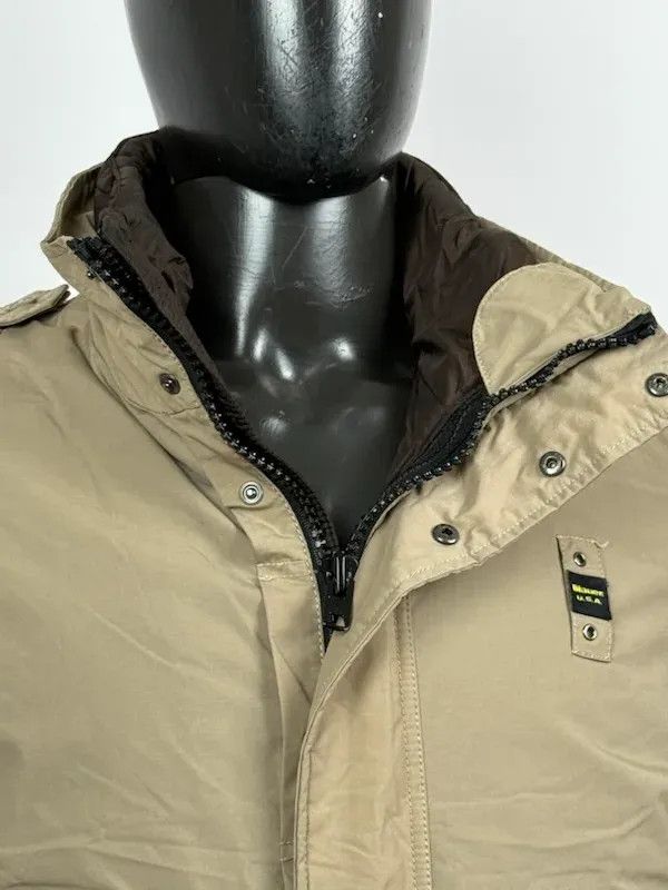 Other Blauer Usa Giubbotto Uomo Taglia L Giacca Beige Size US L / EU 52-54 / 3 - 4 Thumbnail