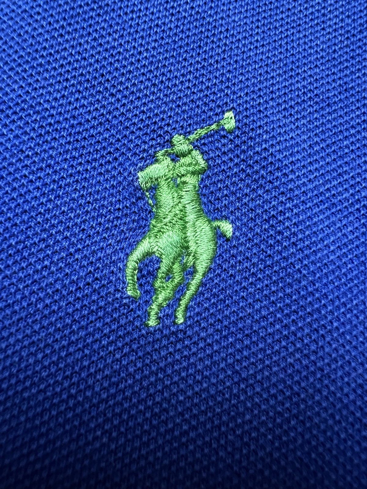 Polo Ralph Lauren Vintage Distressed Polo Ralph Lauren Big Logo Polo Tee Size US XL / EU 56 / 4 - 6 Thumbnail