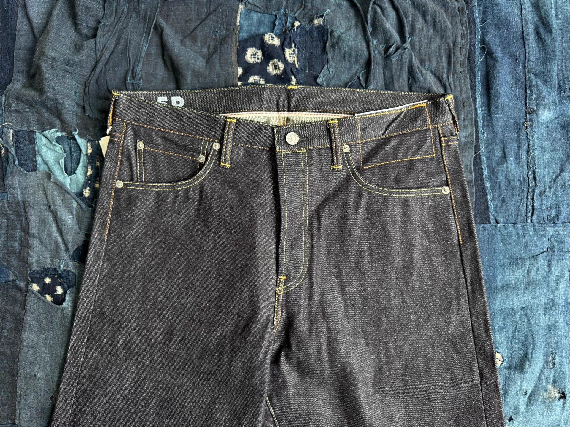 Visvim VISVIM 26SS SOCIAL SCULPTURE 01 NARROW RAW JEANS W36L28 Size US 36 / EU 52 - 3 Thumbnail