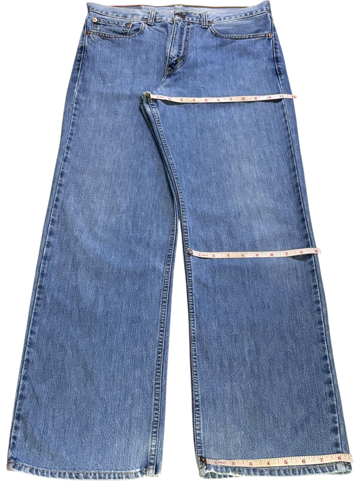 Levi's Vintage 90s Levis 508 Blue Wash Loose Baggy Jeans Size US 33 - 14 Thumbnail
