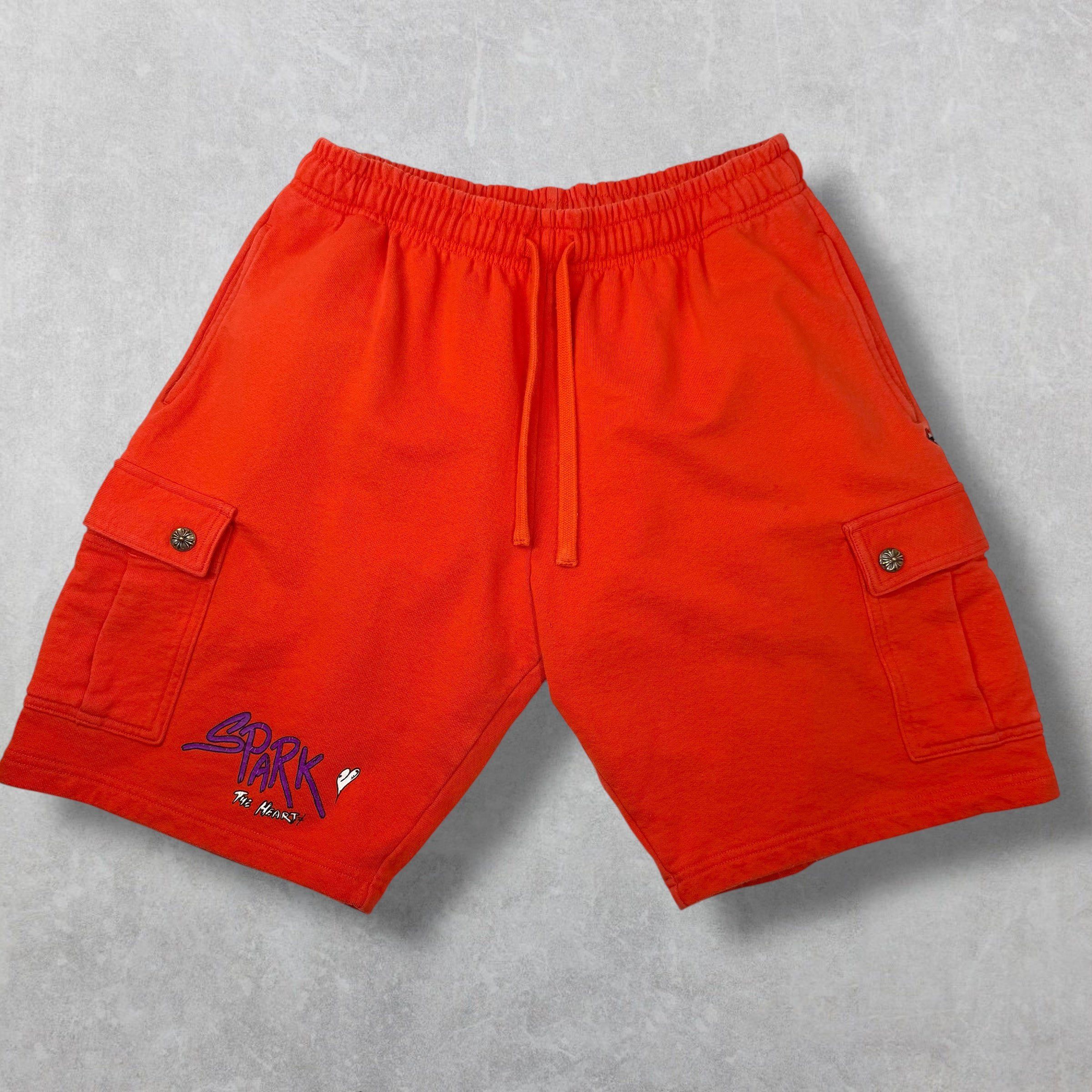 Chrome Hearts Chrome Hearts Matty Boy Sick Hearts Cargo Sweatshorts XL Size US 38 / EU 54 - 1 Thumbnail