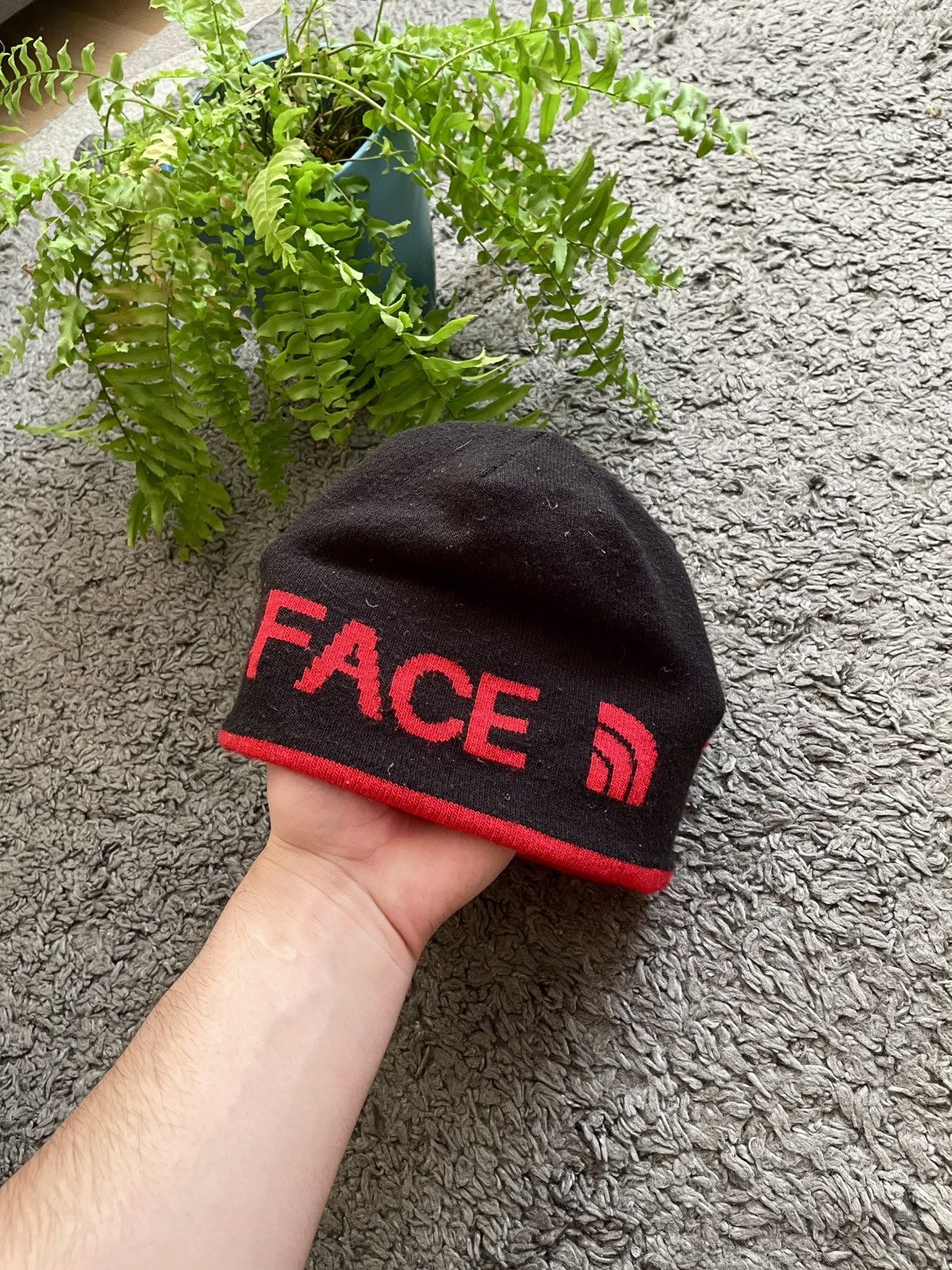 The North Face The North Face Hat Gorpcore Outdoor Streetwear Big Logo Rare Size ONE SIZE - 1 Thumbnail