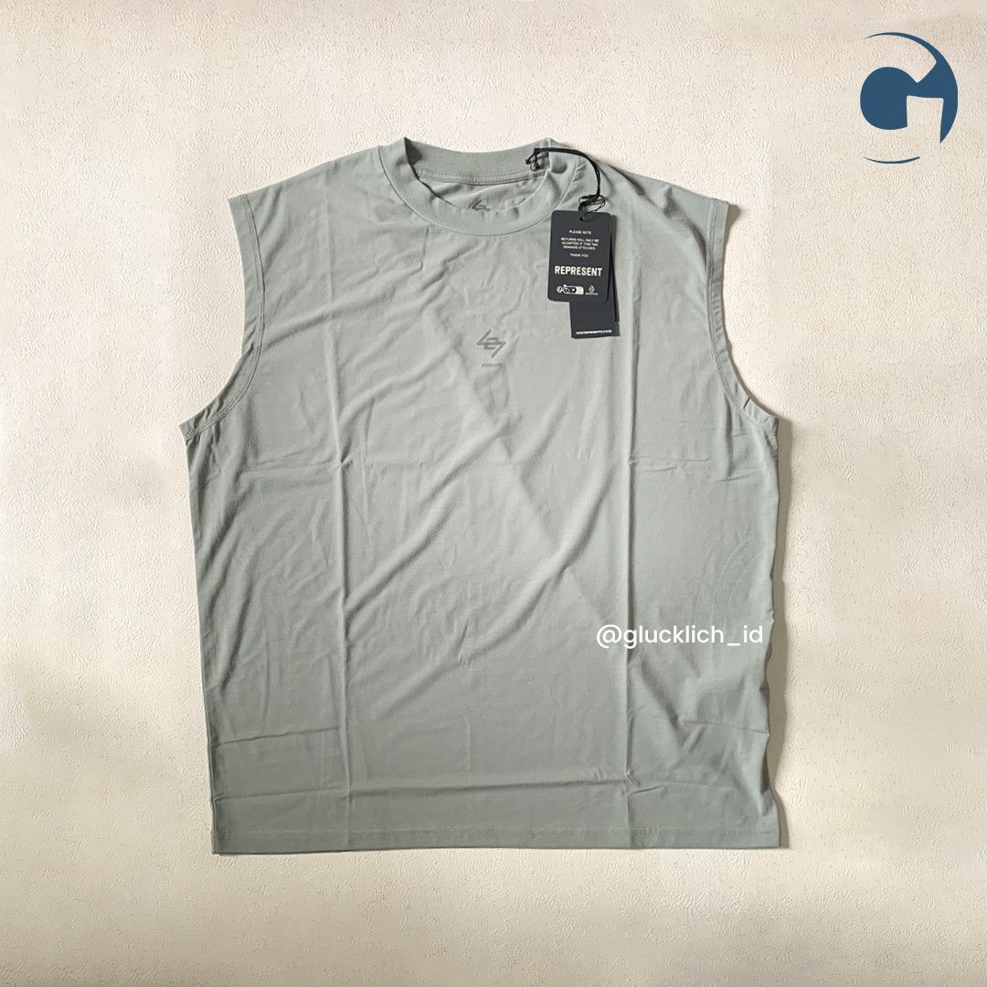 Other Represent 247, Oversized Tank in Sage Size US M / EU 48-50 / 2 - 3 Thumbnail