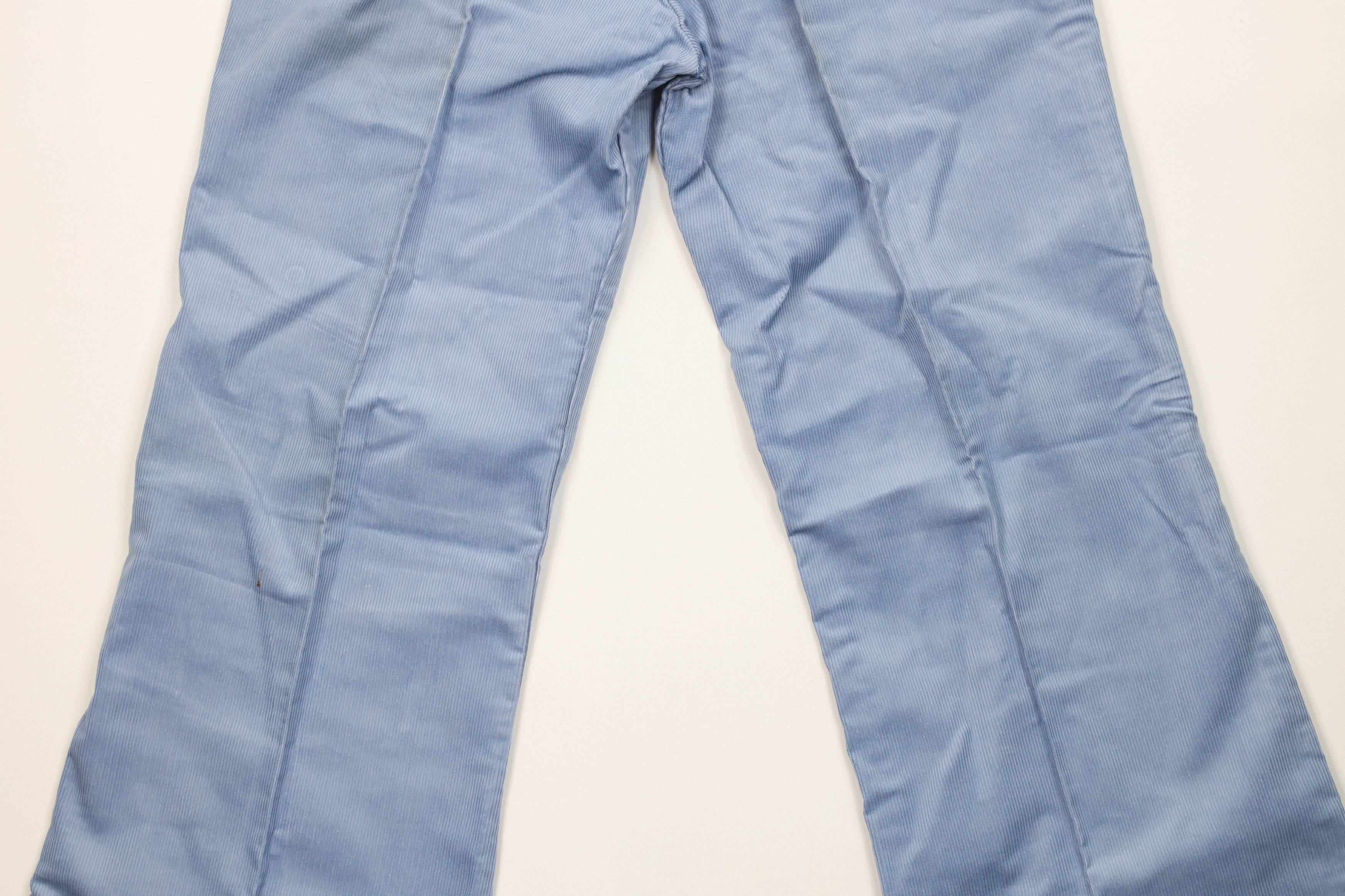 Sundek Vintage 70s Sundek Corduroy Bell Bottoms Pants Blue USA Size US 32 / EU 48 - 12 Thumbnail