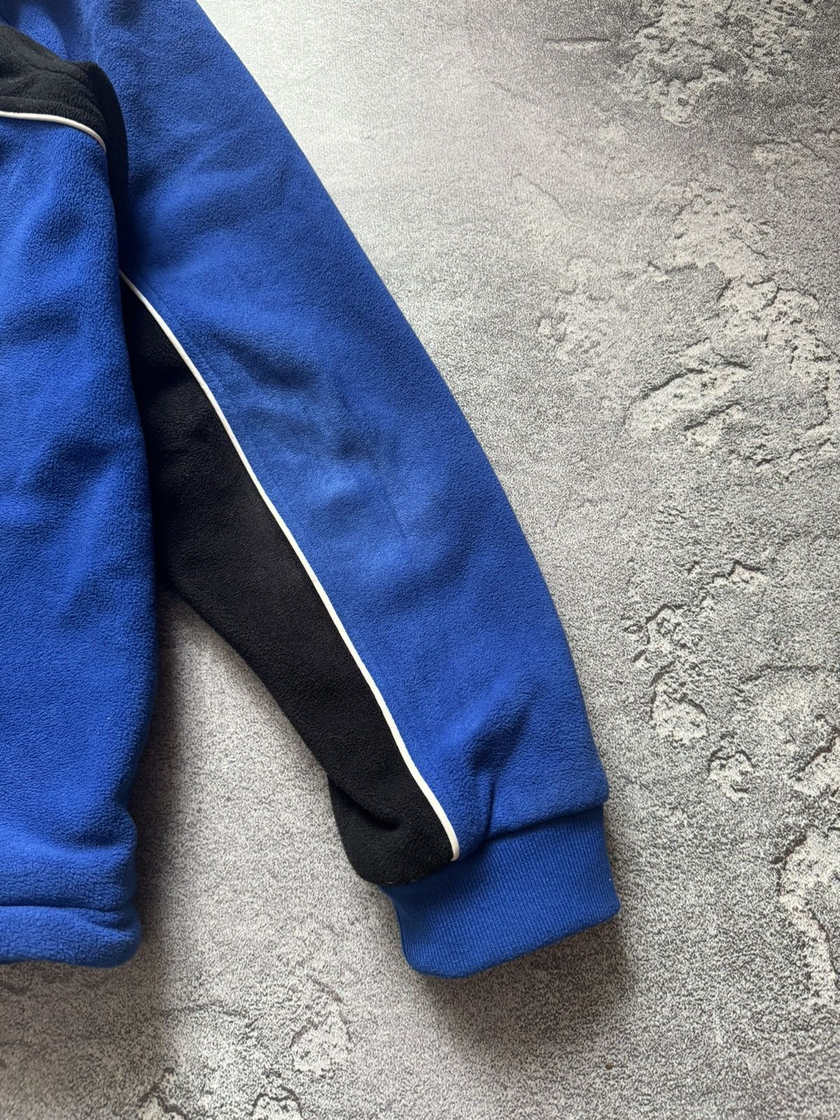 Vintage × Yamaha Yamaha L blue fleece jacket bomber zip big logo Size US L / EU 52-54 / 3 - 9 Thumbnail