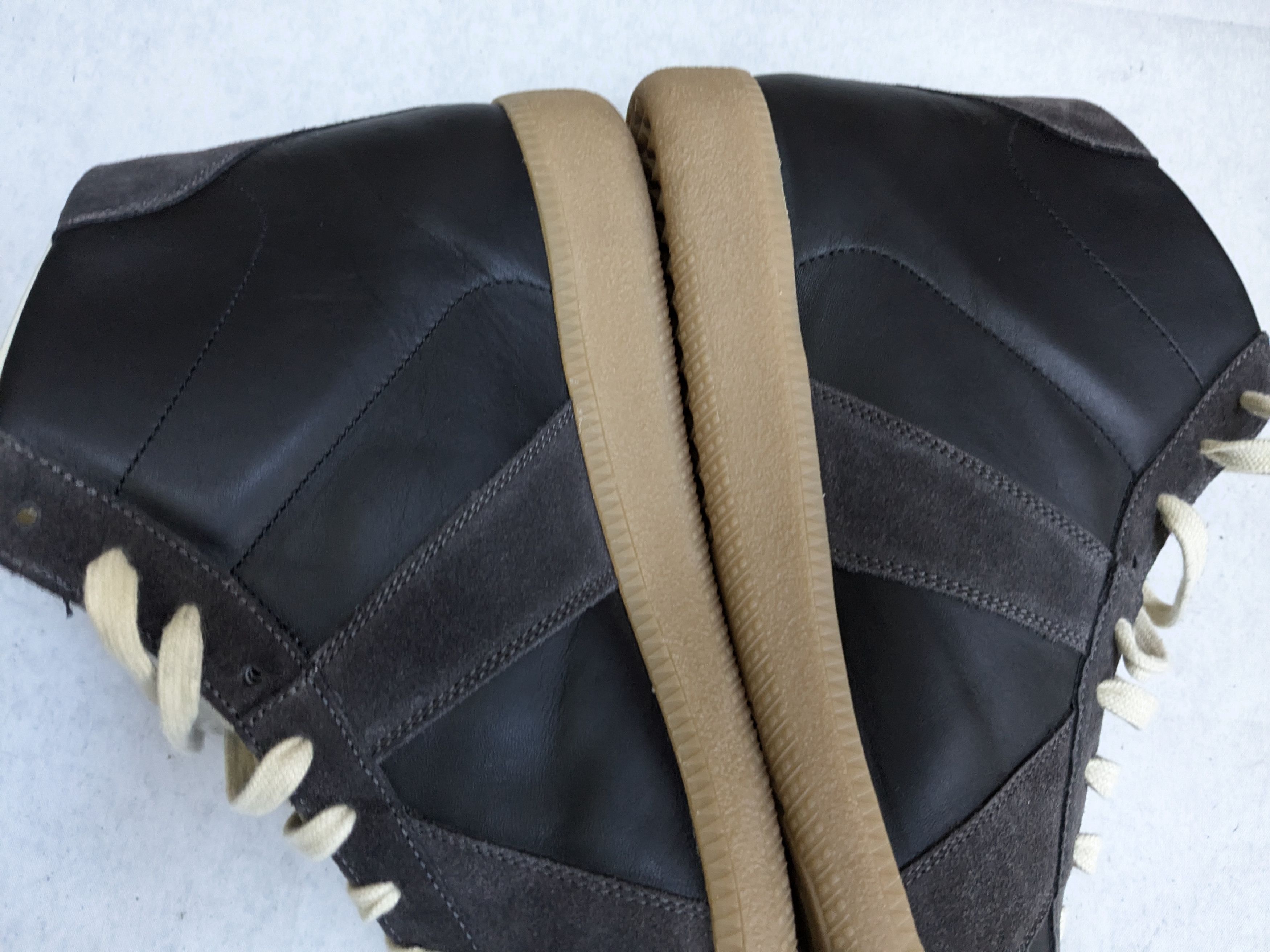 Maison Margiela Masion Margiela Replica GAT Black 13 46 Gum High Tops Size US 13 / EU 46 - 11 Thumbnail