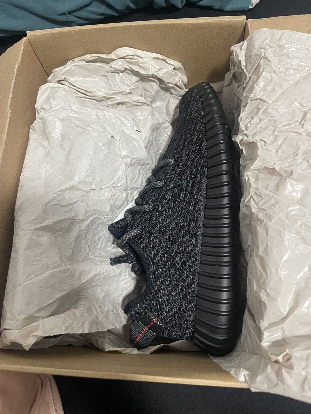 Yeezy Yeezy Pirate Black 350 OG version 2016 edition size 8 Size US 8 / EU 41 - 3 Thumbnail