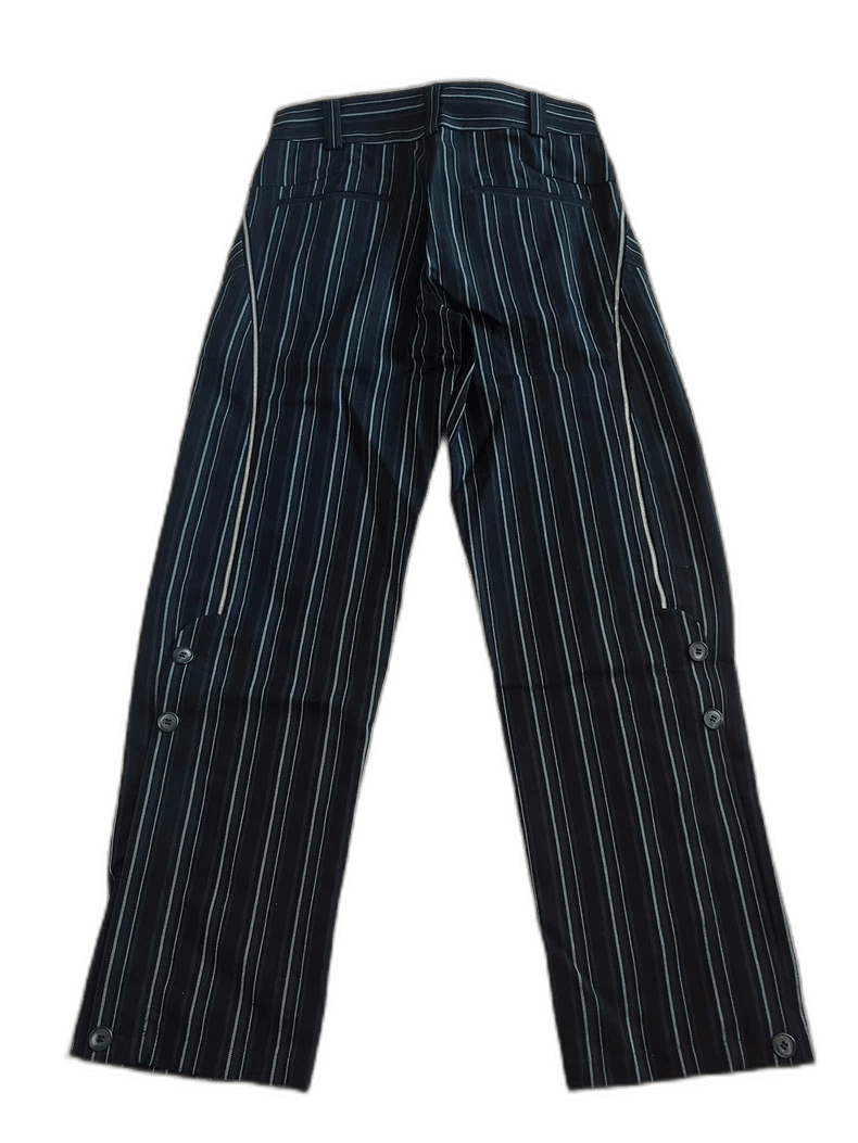 Kiko Kostadinov Irene Striped Zip Pants
