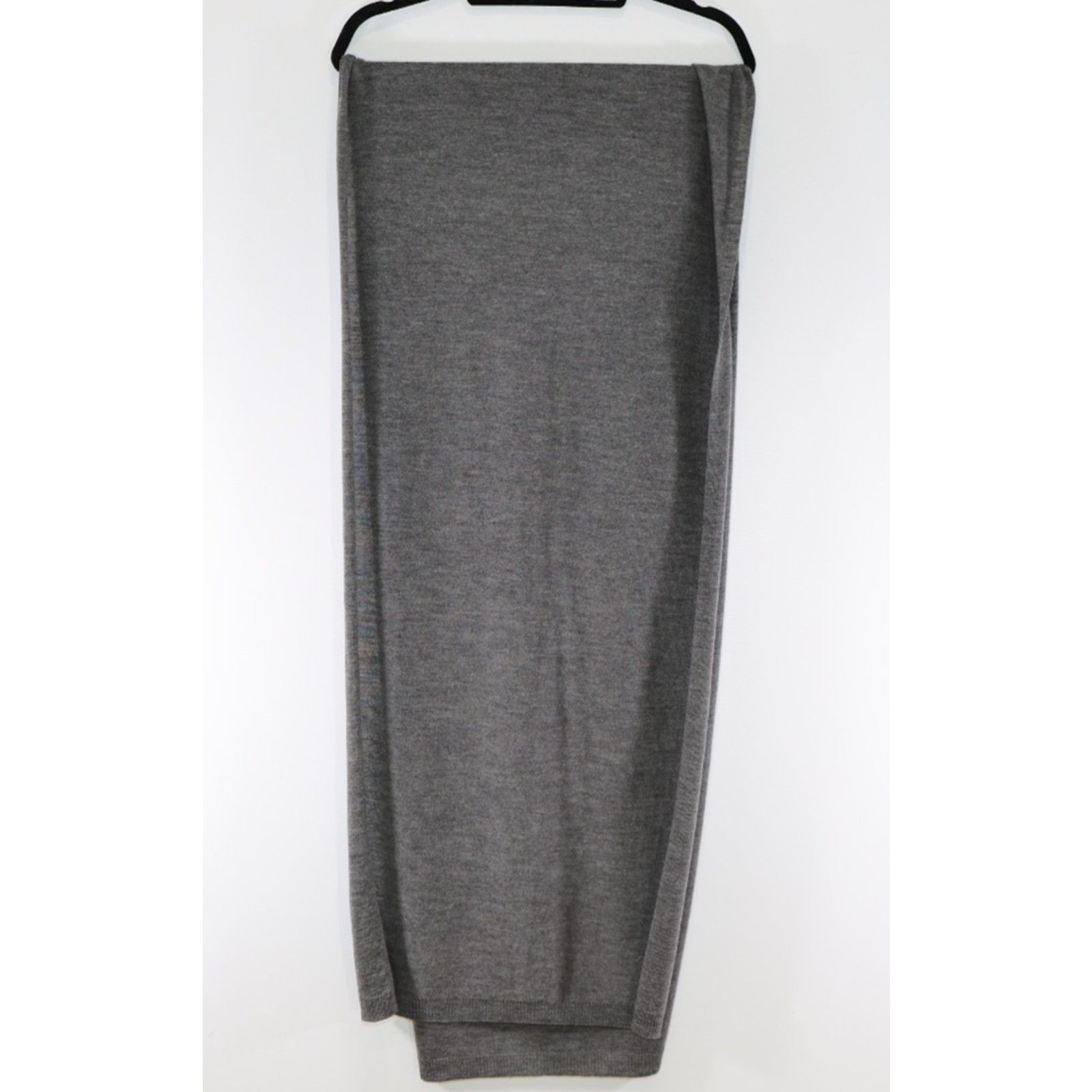 Eileen Fisher NWoT EILEEN FISHER Ash Gray Merino Wool Italian Yarn Scarf Size ONE SIZE - 3 Thumbnail