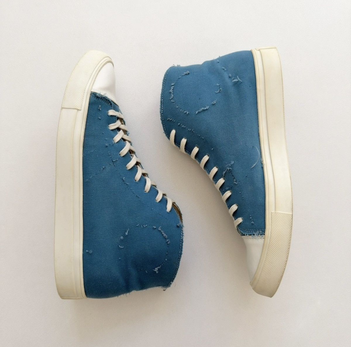 Maison Margiela S/S 08 ‘Deconstructed’ Canvas Sneakers Size US 10 / EU 43 - 24 Thumbnail