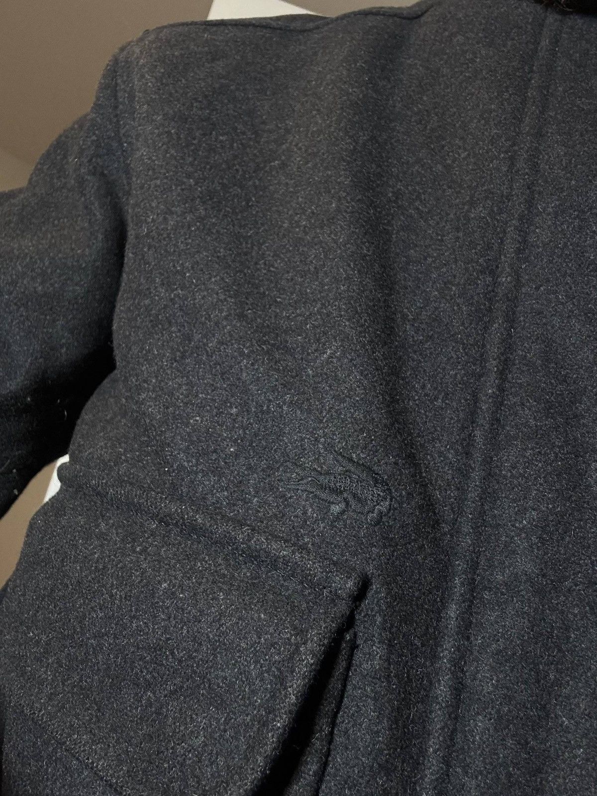 Lacoste Men`s Lacoste Rare Wool Winter Bomber Jacket Size L Size US L / EU 52-54 / 3 - 3 Thumbnail