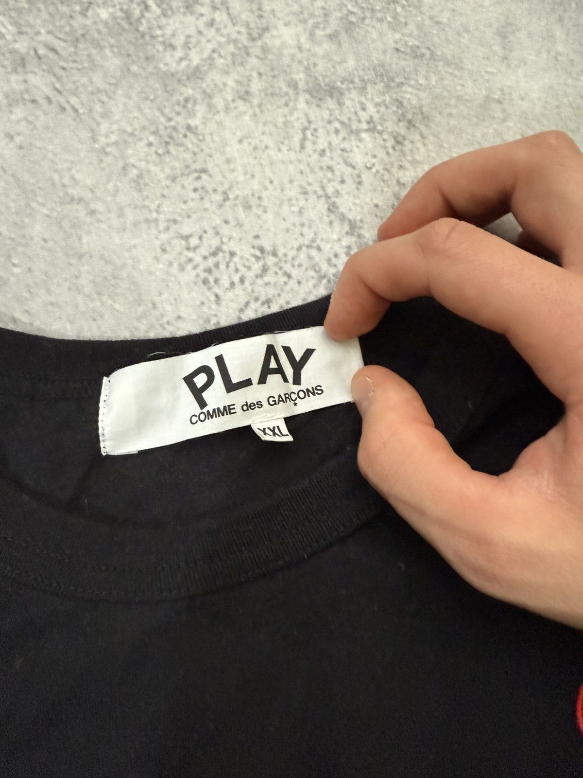 Comme des Garcons Comme Des Garçons Play Tee Size US XXL / EU 58 / 5 - 3 Thumbnail