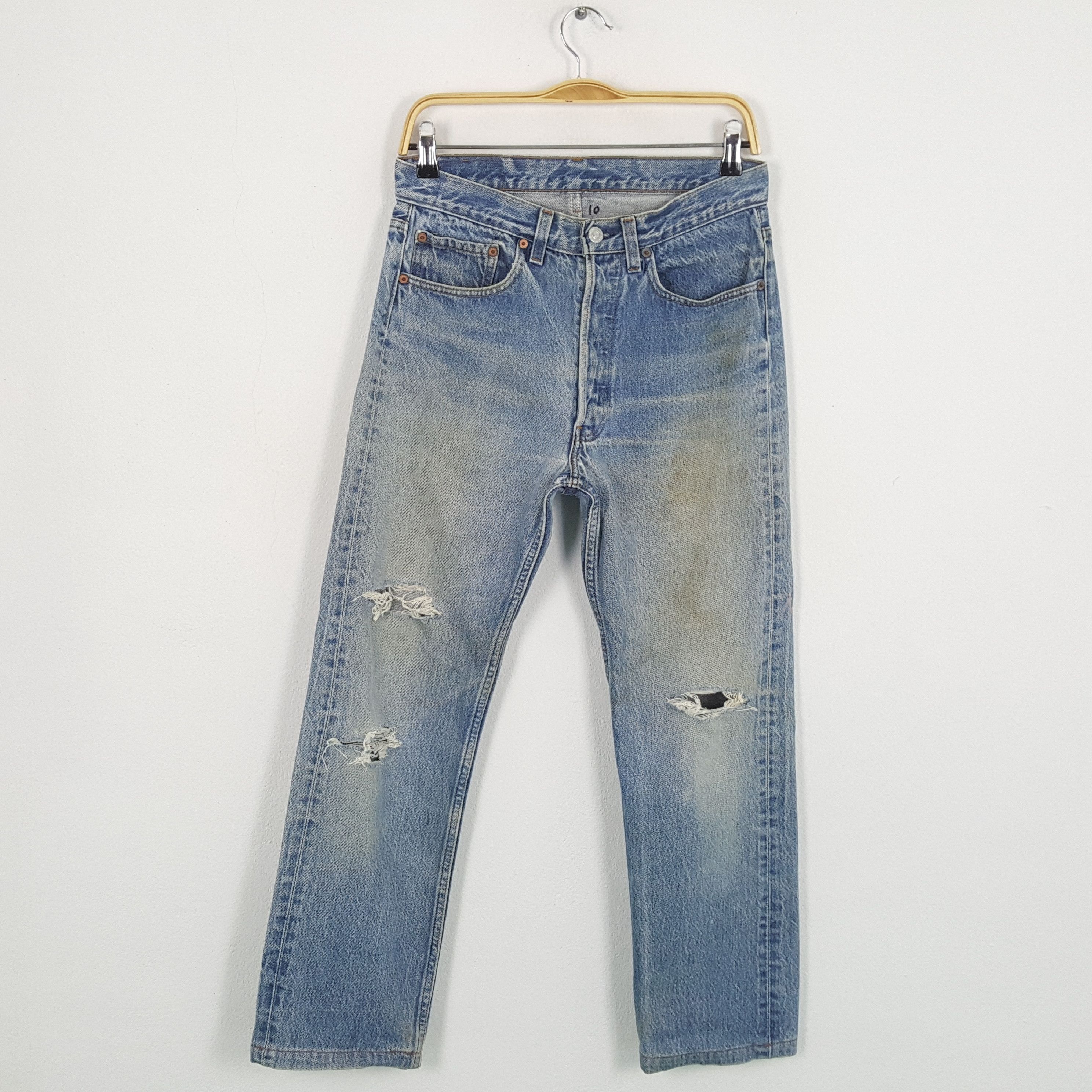 Vintage LEVI'S Kurt Cobain Distressed Style Jeans