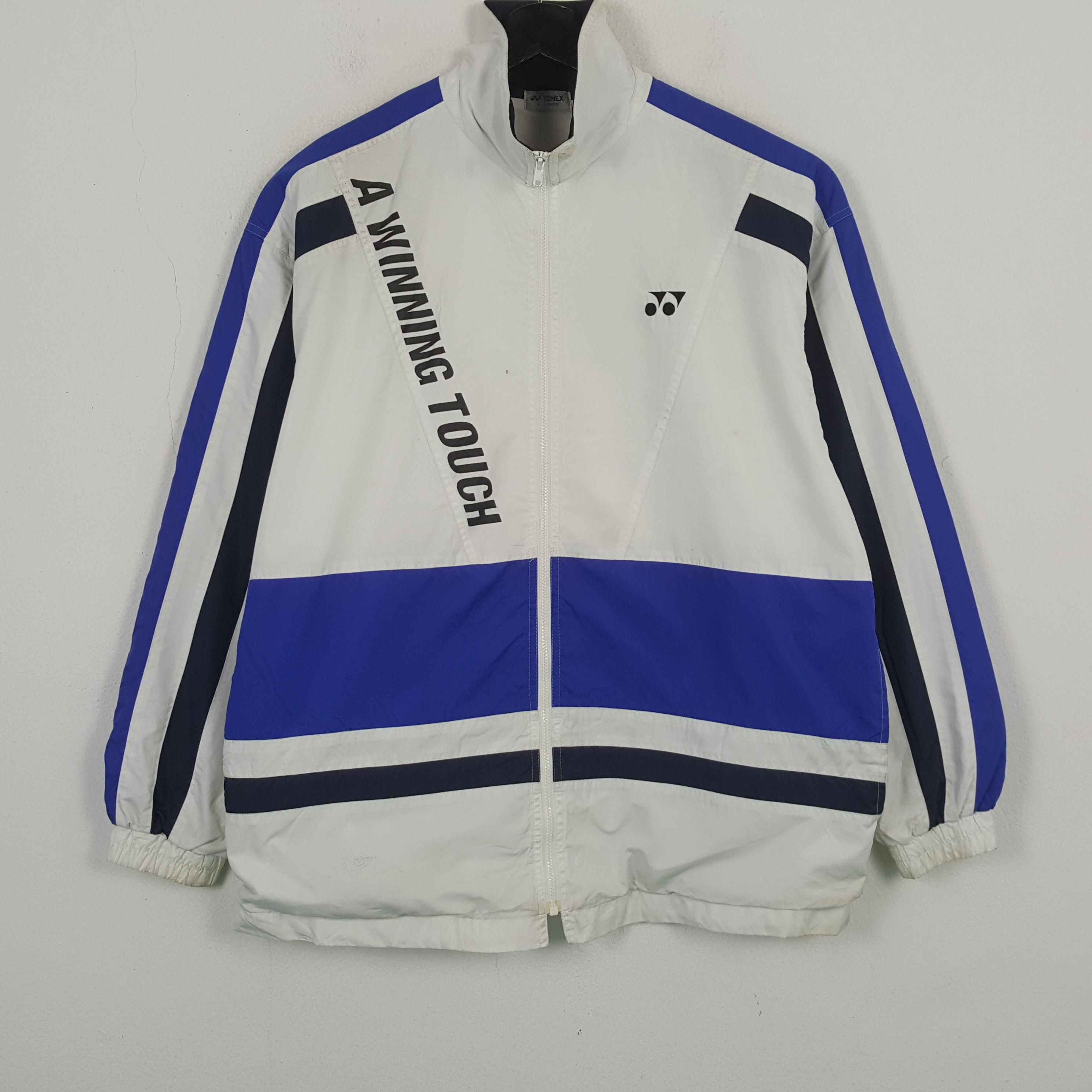 Vintage Yonex A Winning Touch Sportswear Style Jacket RR19 Size US L / EU 52-54 / 3 - 1 Thumbnail