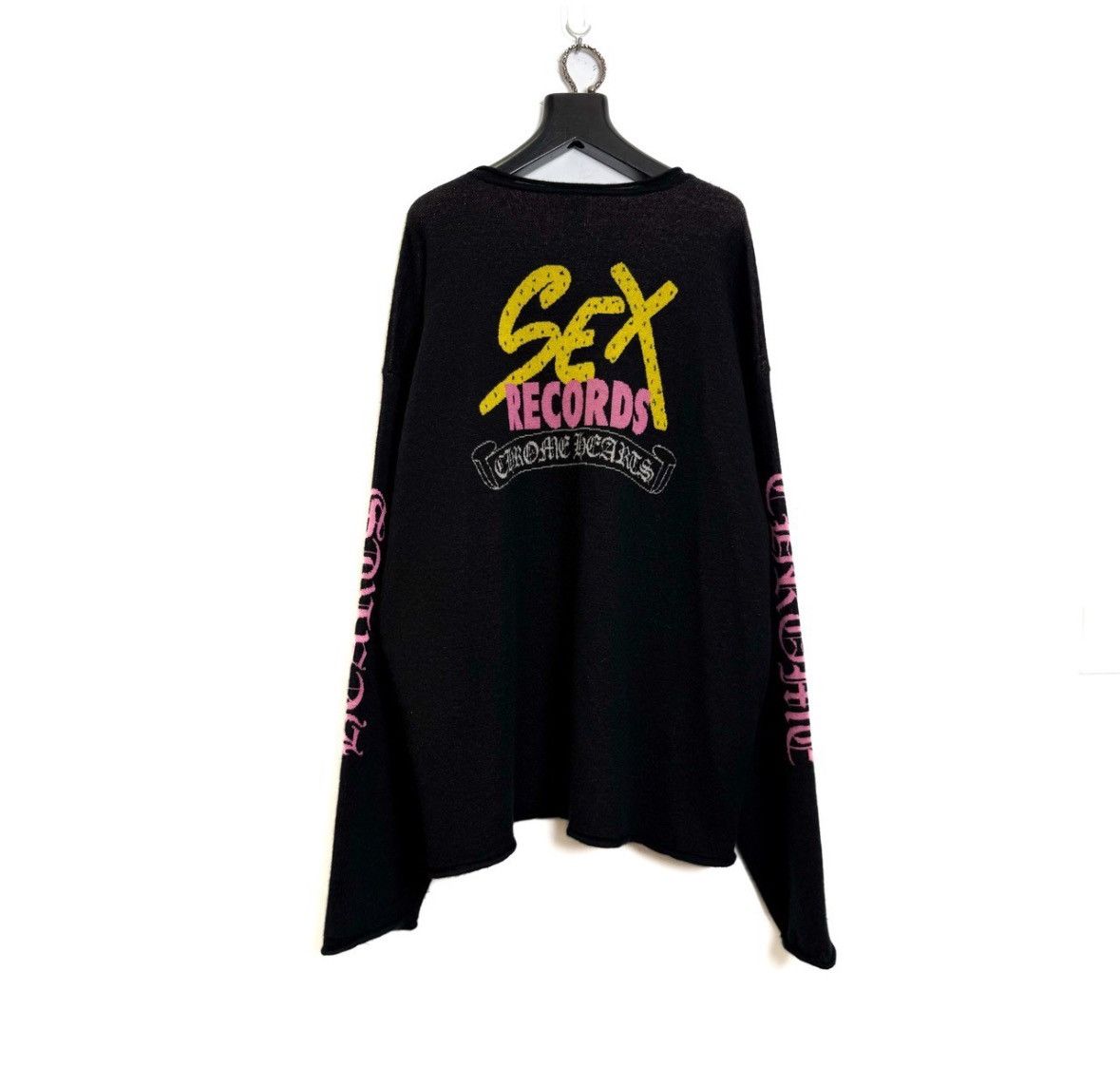 Chrome Hearts Sex records cashmere sweater Size US L / EU 52-54 / 3 - 1 Thumbnail