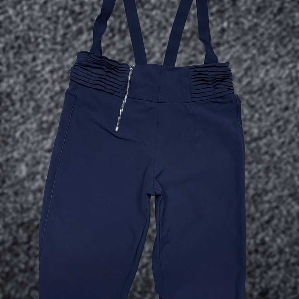 Gloverall Marithe + Francois Girbaud 90s Vintage Pants Overall Womens M Blue Polyamide Zipper Overalls 90s Theme Vintage Size 32" / US 10 / IT 46 - 1 Thumbnail