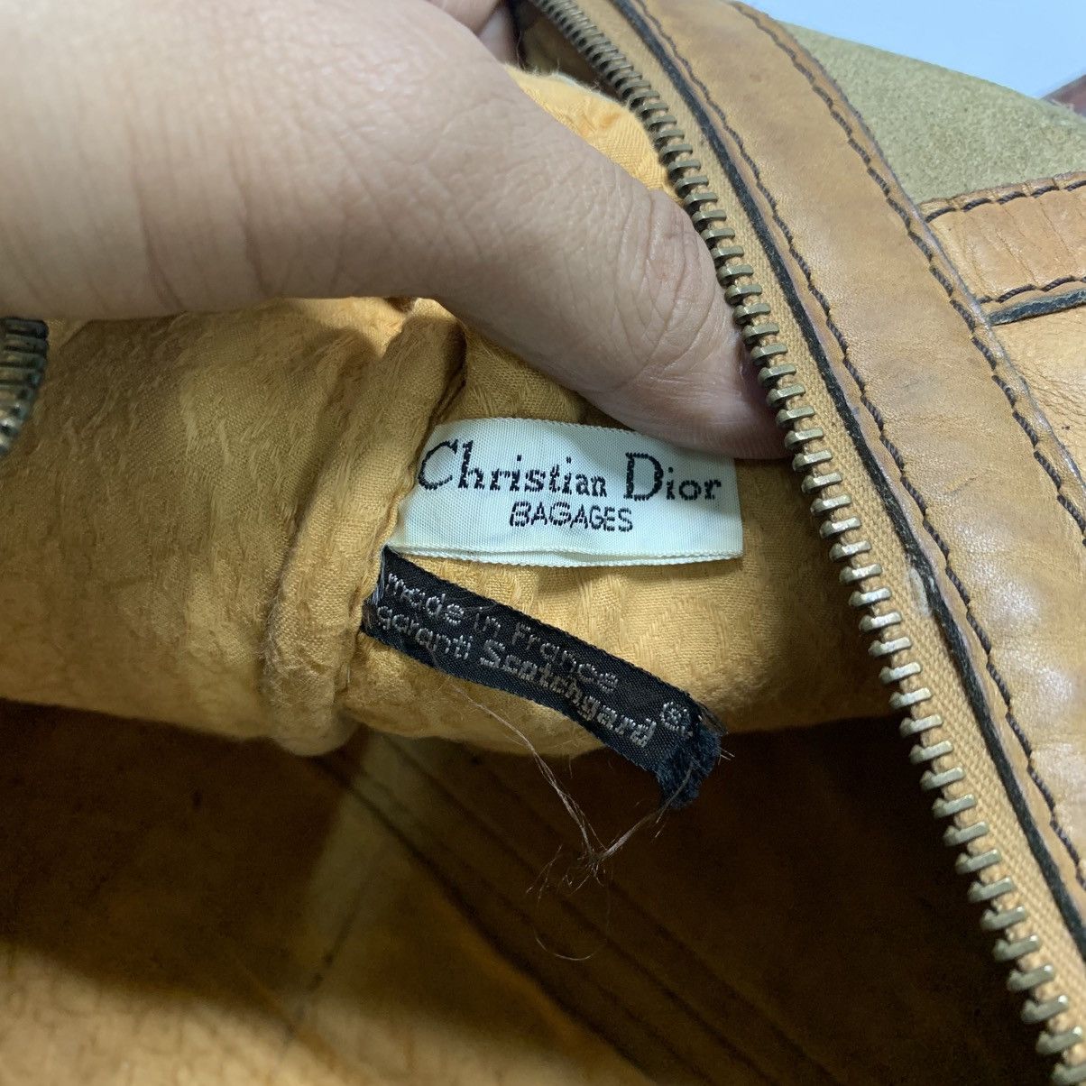 Christian Dior Monsieur Christian Dior Vintage Leather Limited Boston Bag Size ONE SIZE - 14 Thumbnail