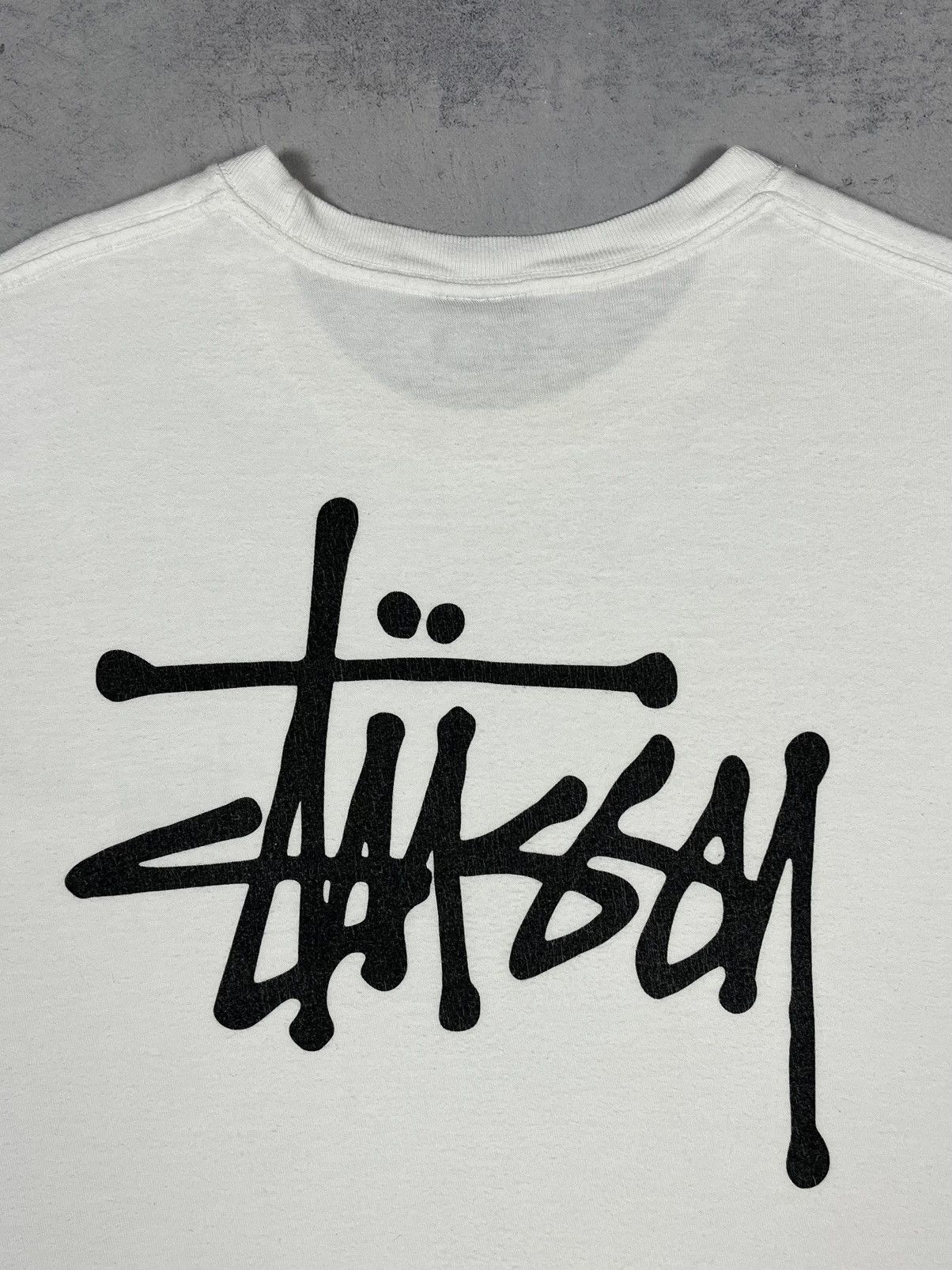 Stussy Vintage Stussy Y2K graffiti script logo T shirt 00’s Size US M / EU 48-50 / 2 - 7 Thumbnail