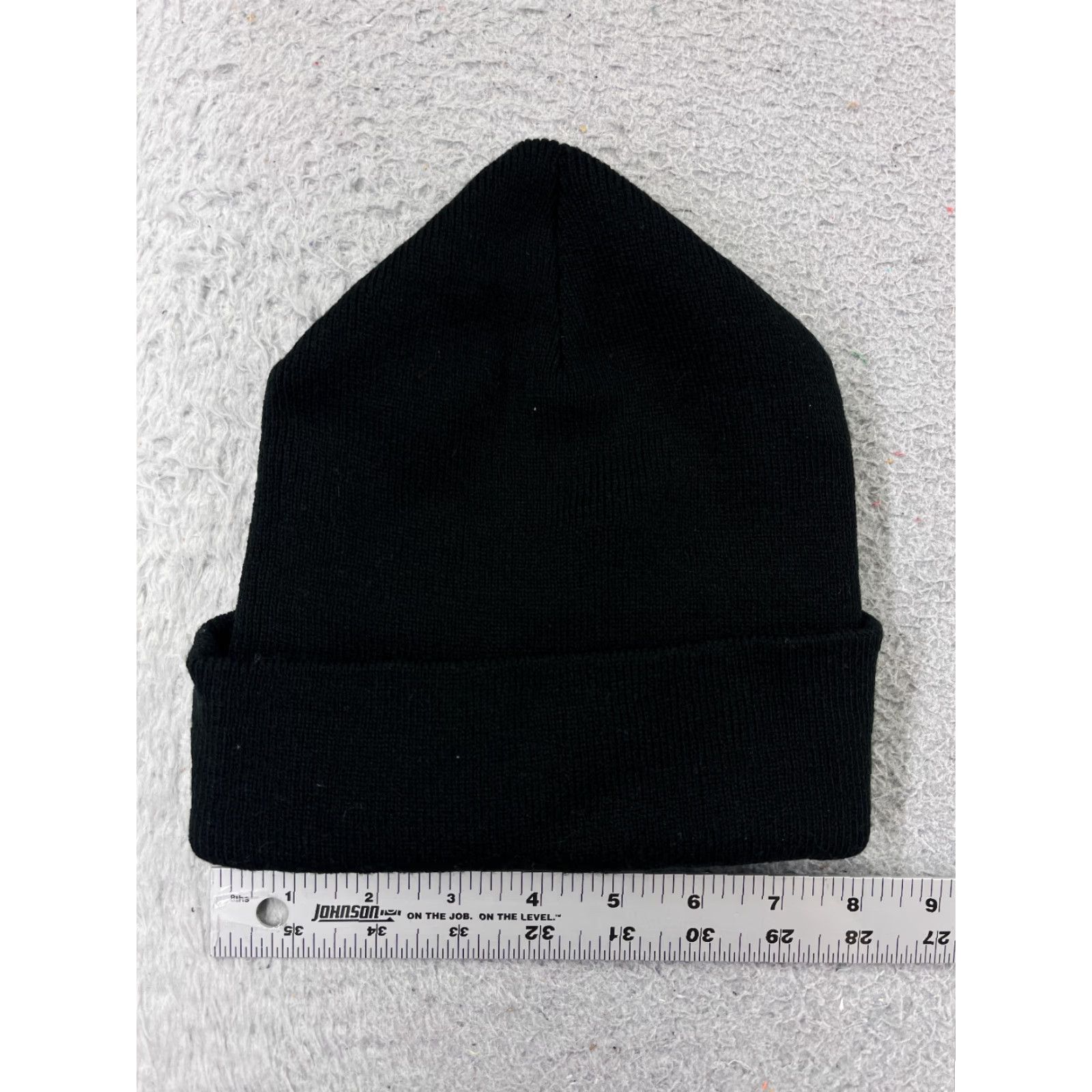 Vintage 911 Taco Bar Beanie Toque Adult One Size Black Embroidered Knit 100% Acrylic Size ONE SIZE - 3 Thumbnail
