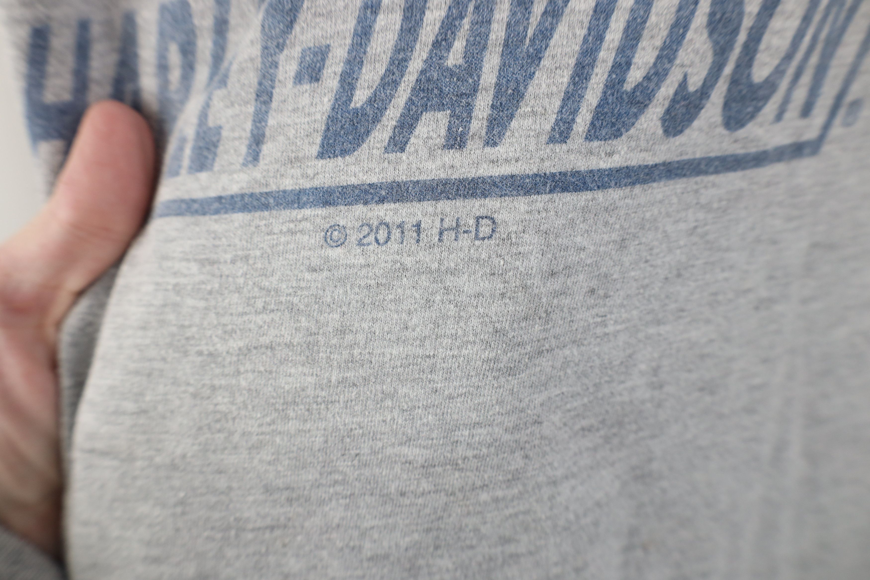 Harley Davidson Vintage Y2K Harley Davidson Seattle Long Sleeve T-Shirt Gray Size US L / EU 52-54 / 3 - 6 Thumbnail