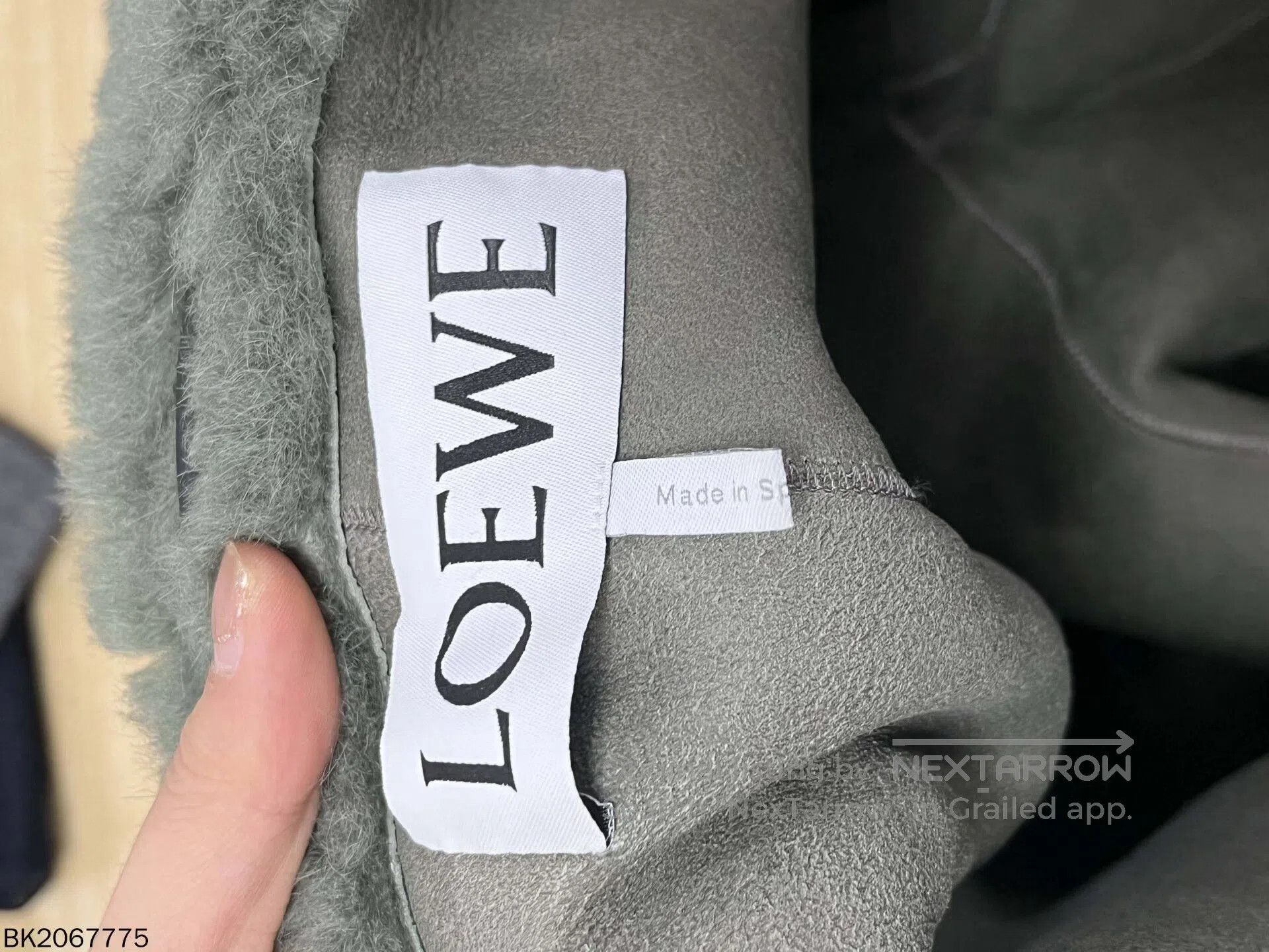 Loewe loewe fleece zip pocket jacket size 46. Size US S / EU 44-46 / 1 - 4 Thumbnail