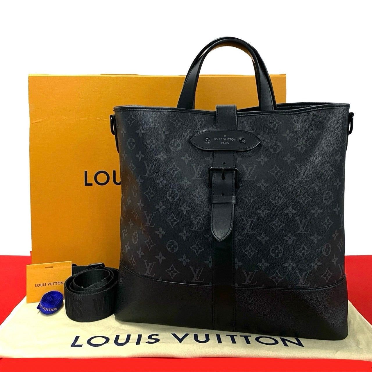 Louis Vuitton Louis Vuitton Shoulder Bag Black Leather Size ONE SIZE - 1 Thumbnail